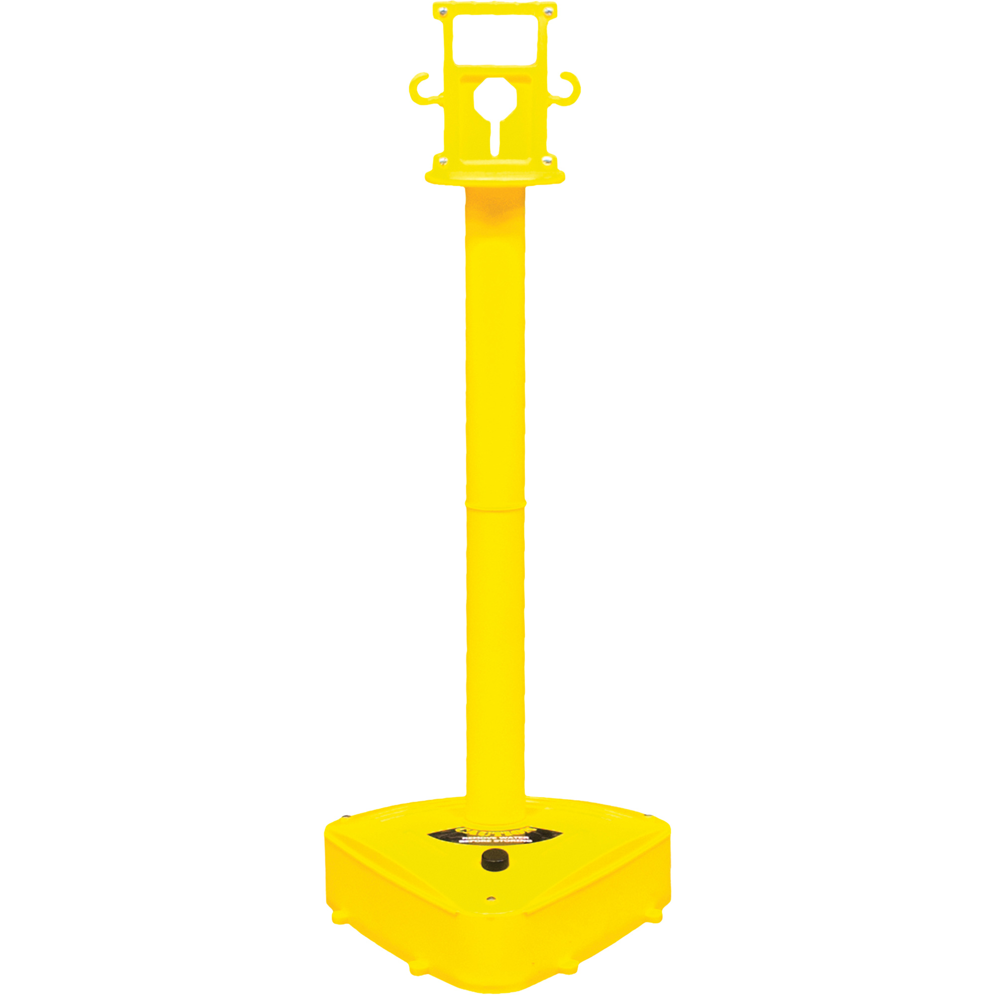 Poteau pour service lourd X-Treme, Hauteur de 46,5", Jaune