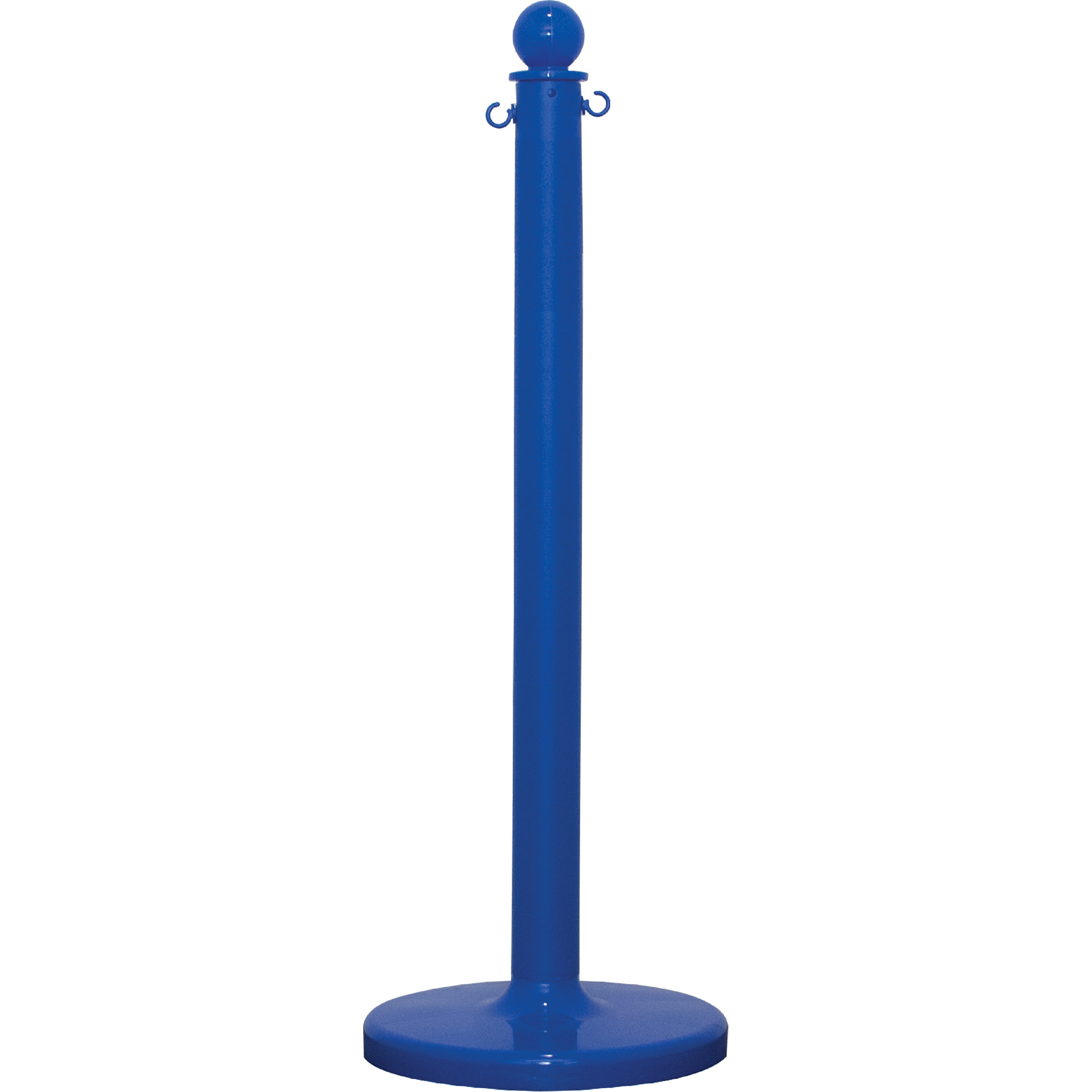 Poteau pour service moyen, Hauteur de 40", Bleu