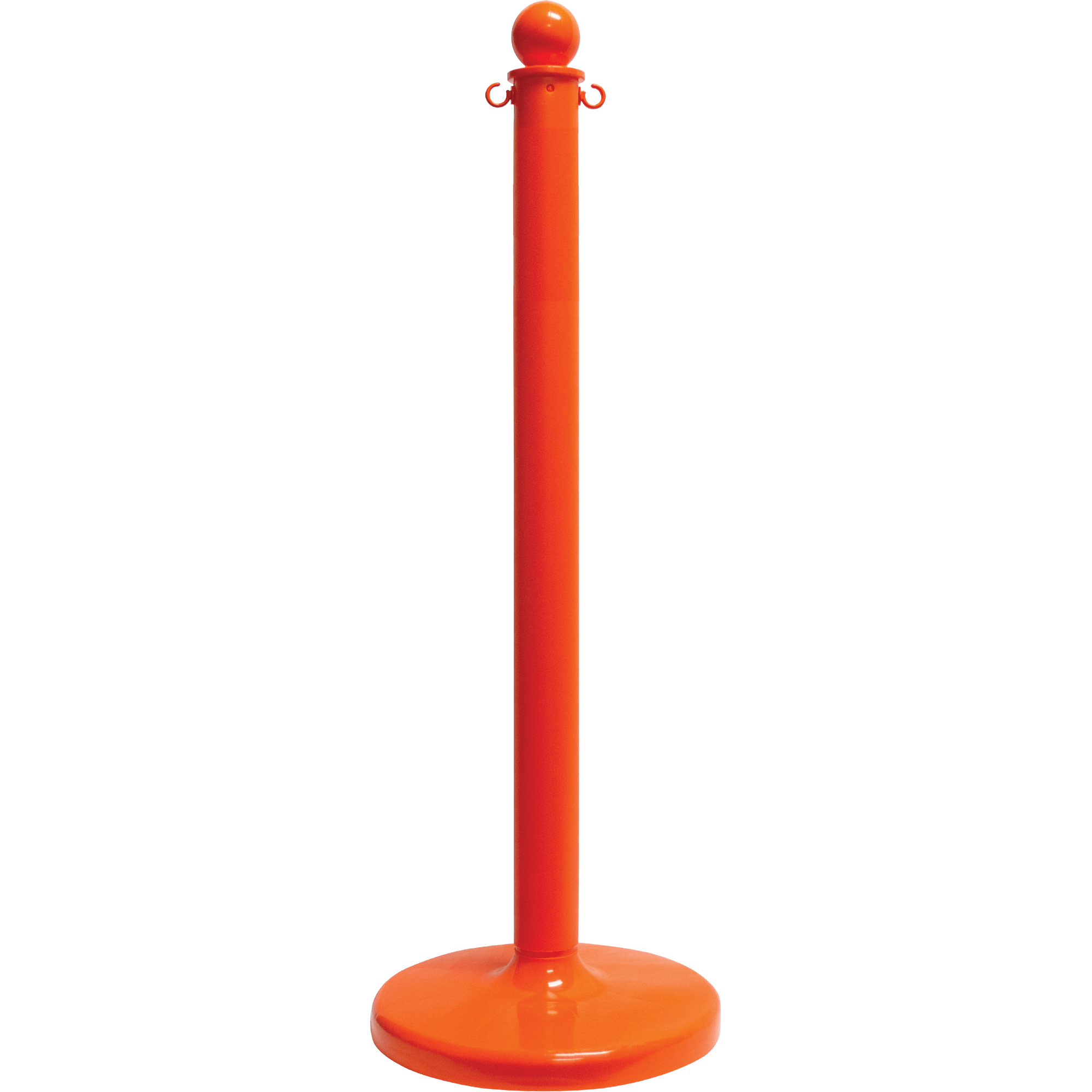 Poteau pour service moyen, Hauteur de 40", Orange