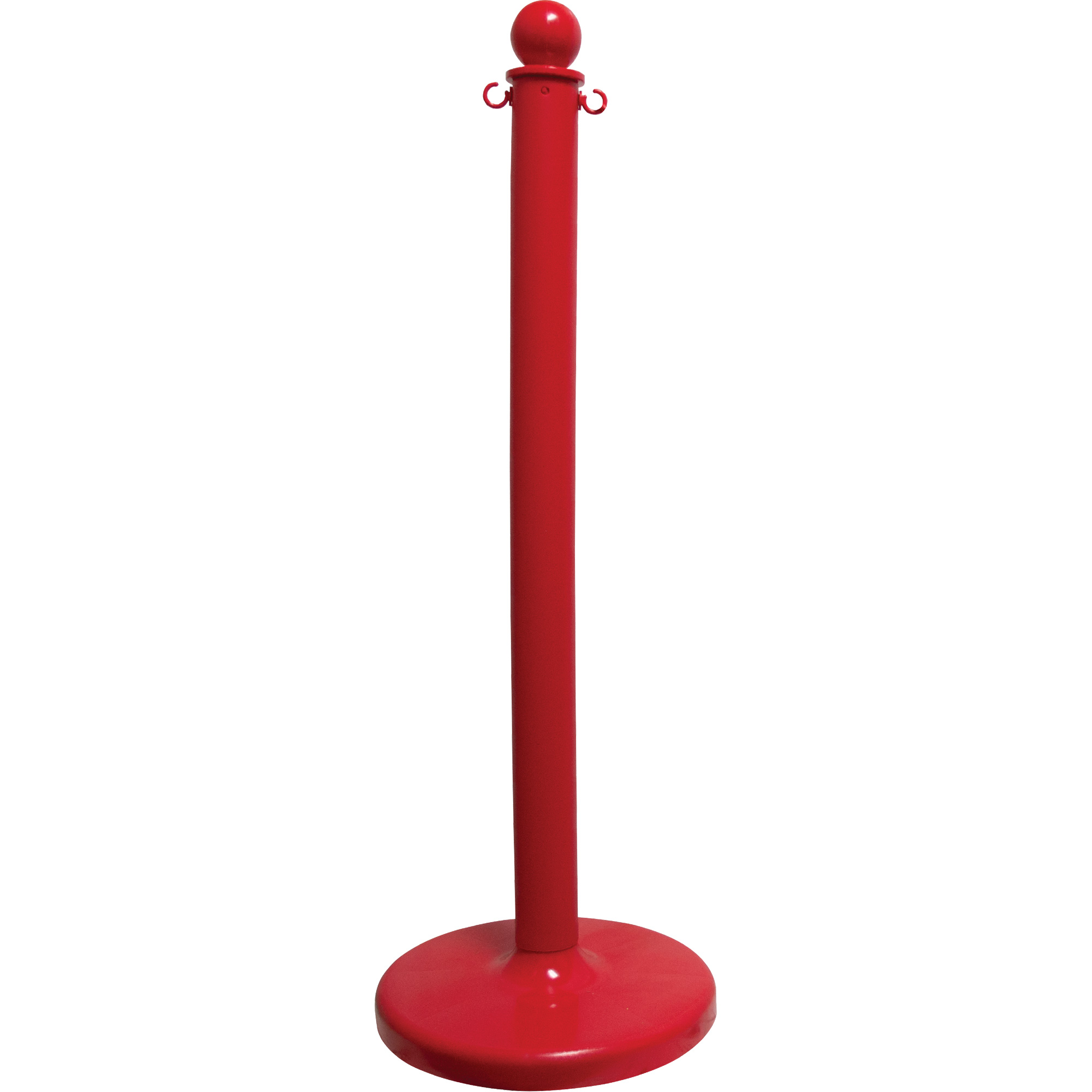 Poteau pour service moyen, Hauteur de 40", Rouge