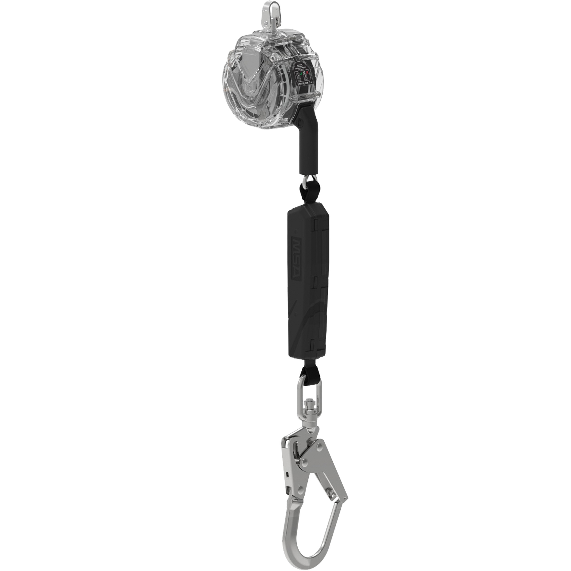 Câble de limiteur de chute personnel 36CLS V-TECMC, 10', Acier galvanisé, Pivotant