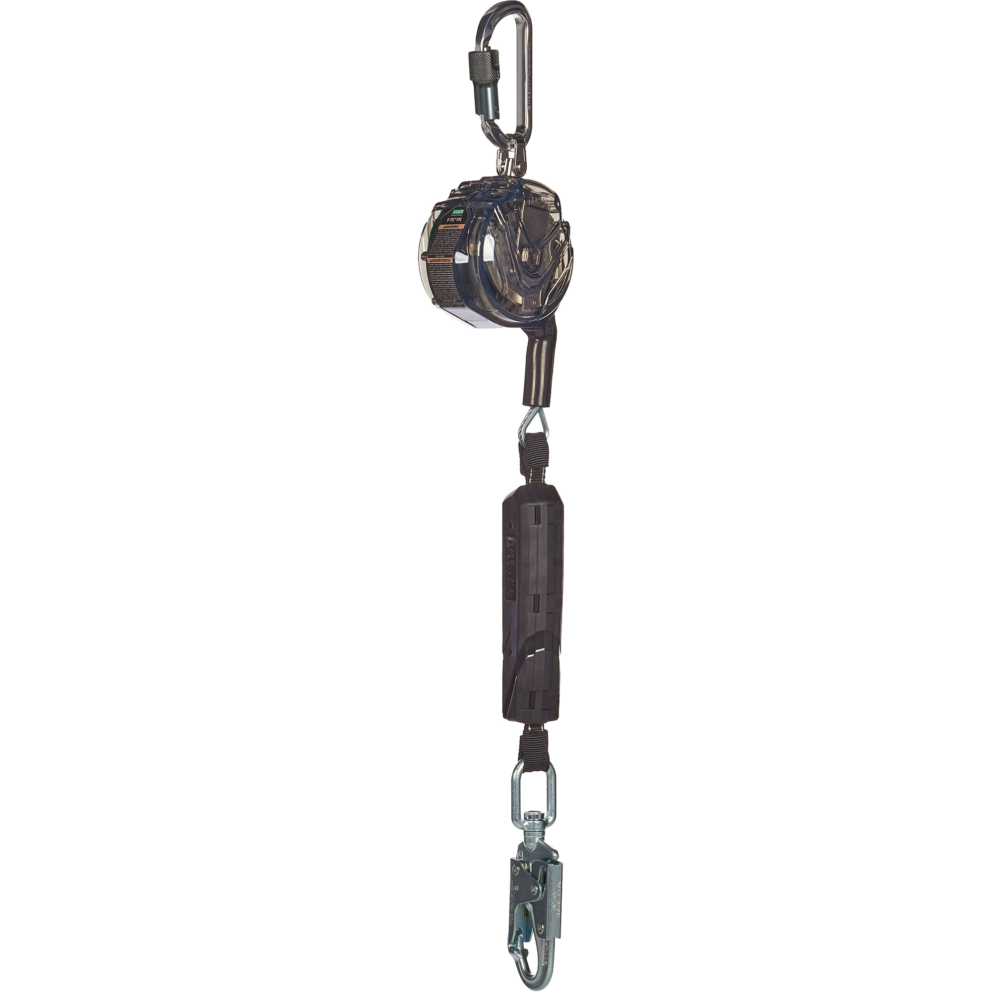 Câble de limiteur de chute personnel 36CS V-TECMC, 10', Acier galvanisé, Pivotant