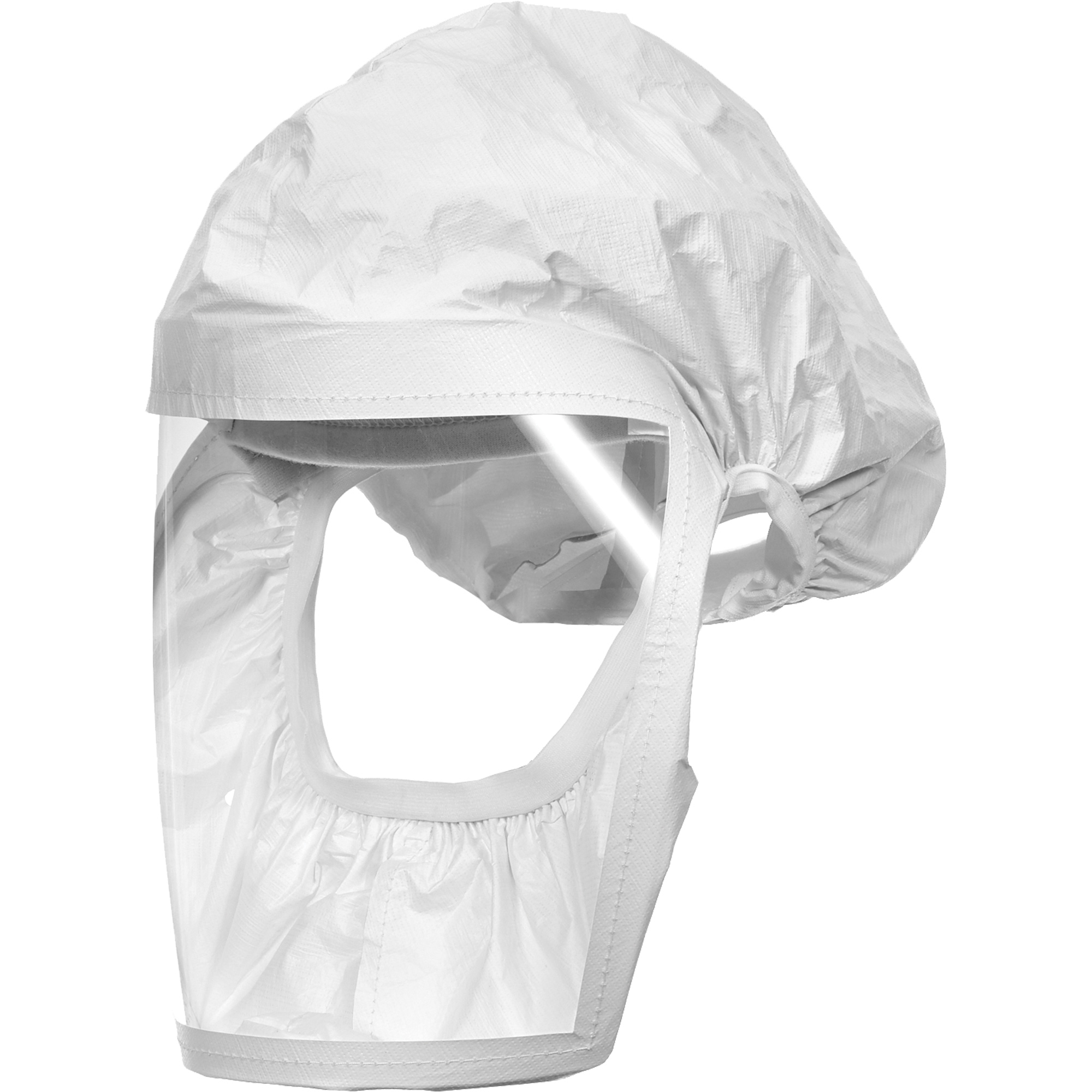 Cagoules d'APR à épuration d'air motorisé profilée OptimAirMD, Universel, Coiffe souple, Bavette Simple