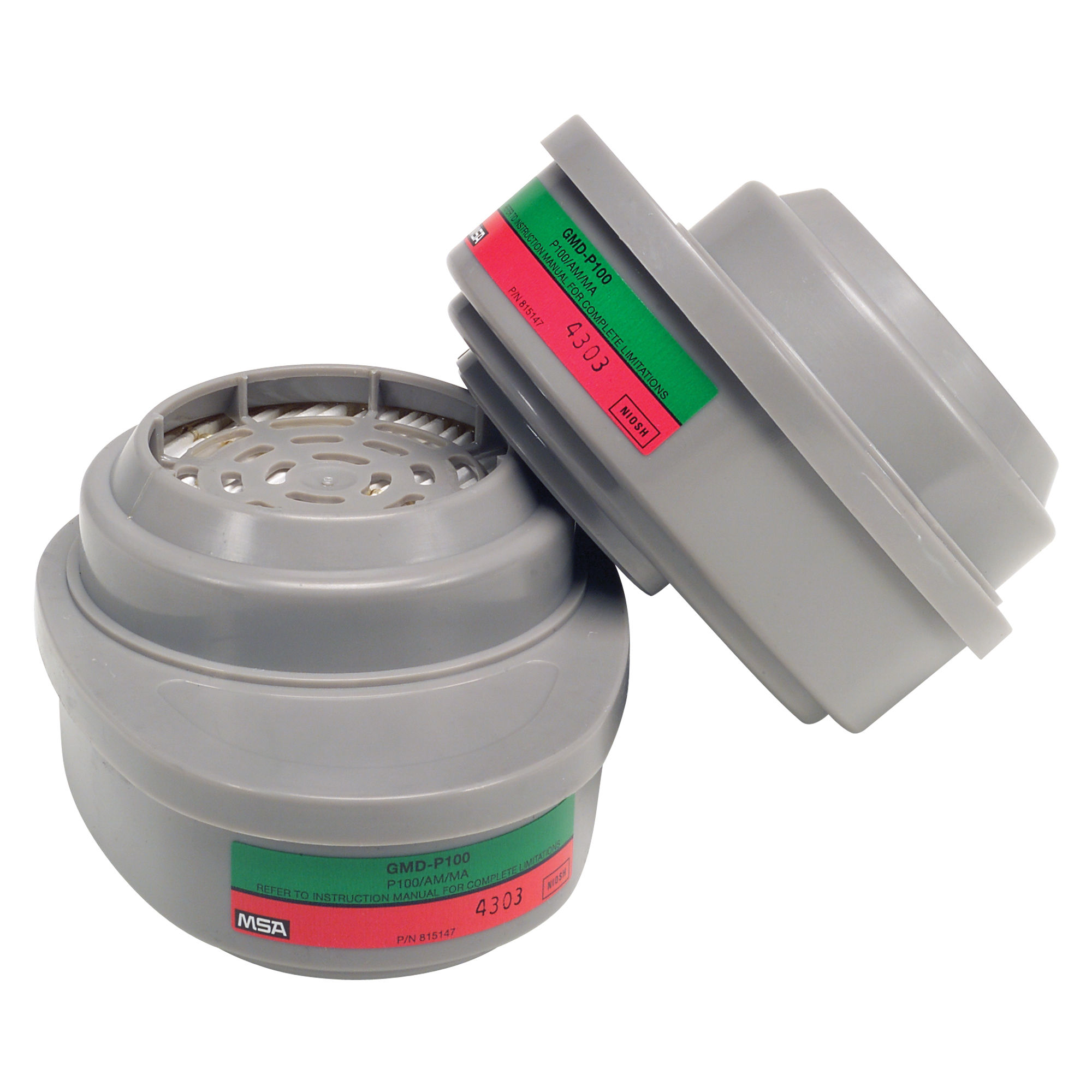 Cartouches pour respirateurs AdvantageMD, Cartouche gaz/vapeur, Ammoniac/Méthylamine