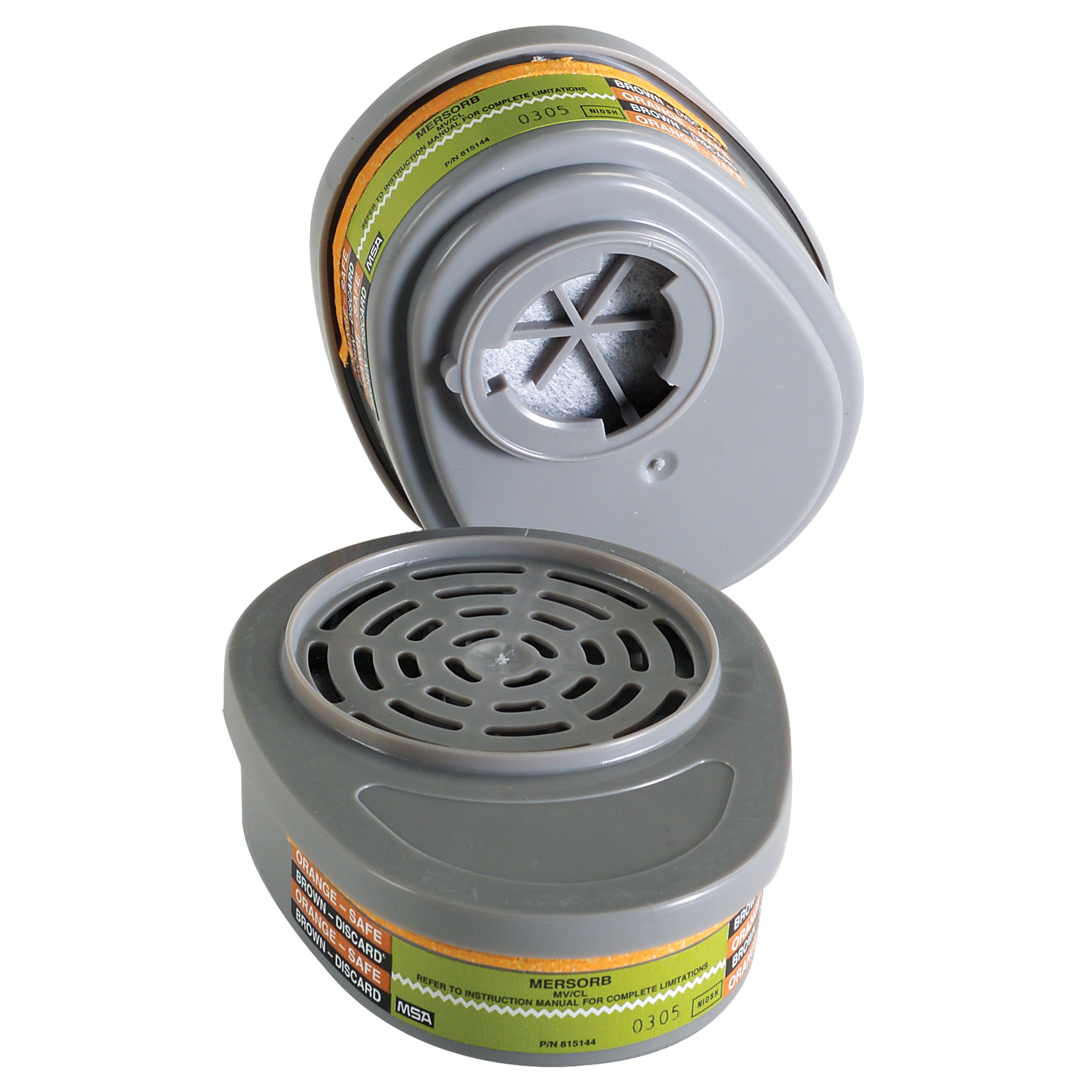 Cartouches pour respirateurs AdvantageMD, Cartouche gaz/vapeur, Vapeur organique