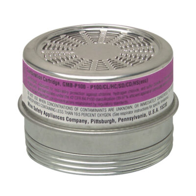 Cartouches pour respirateurs ComfoMD, Cartouche gaz/vapeur, Gaz acide/P100