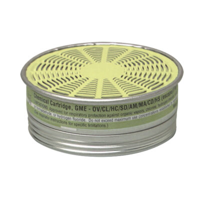 Cartouches pour respirateurs ComfoMD, Cartouche gaz/vapeur, Gaz multiples/Vapeur organique