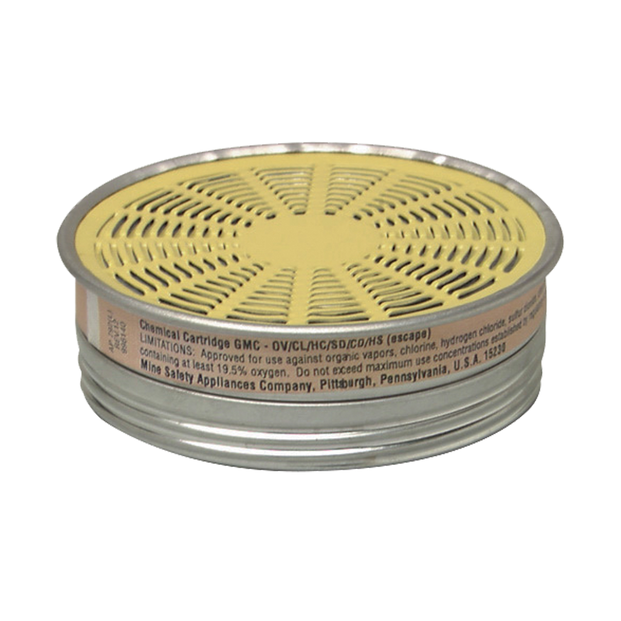 Cartouches pour respirateurs ComfoMD, Cartouche gaz/vapeur, Vapeurs organiques/Gaz acides