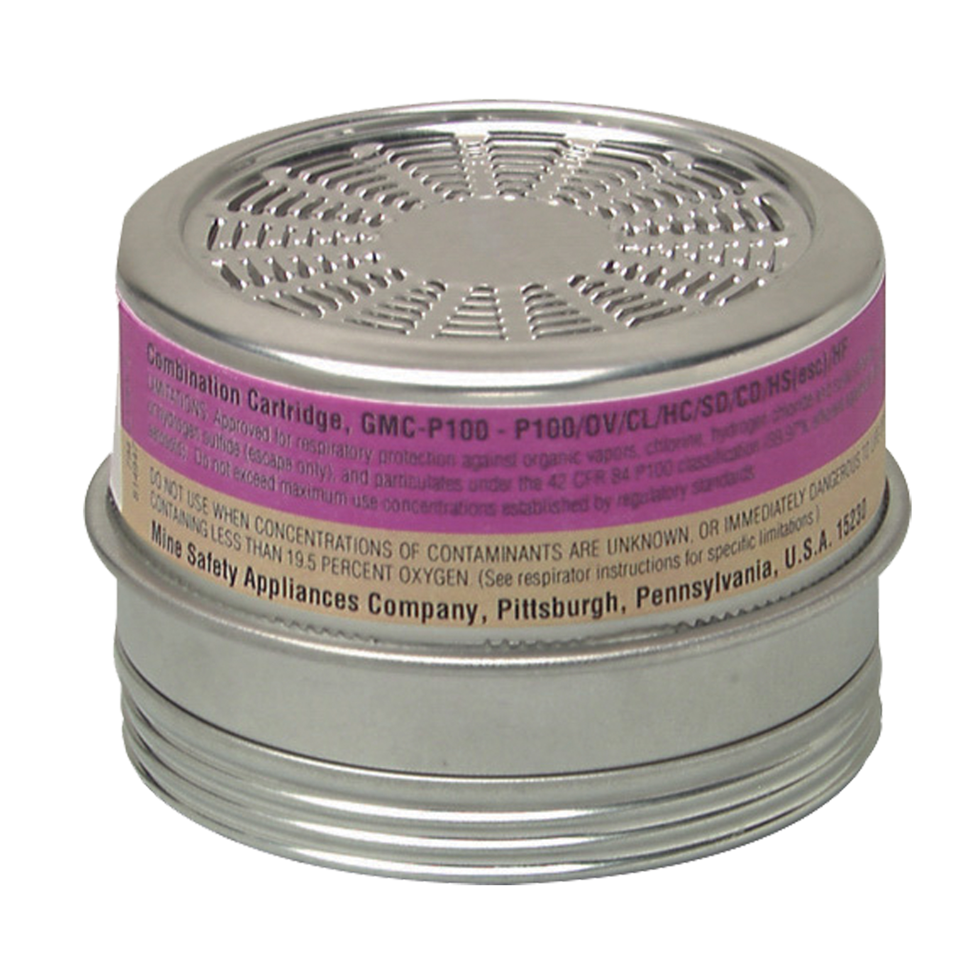 Cartouches pour respirateurs ComfoMD, Cartouche gaz/vapeur, Vapeurs organiques/Gaz acides