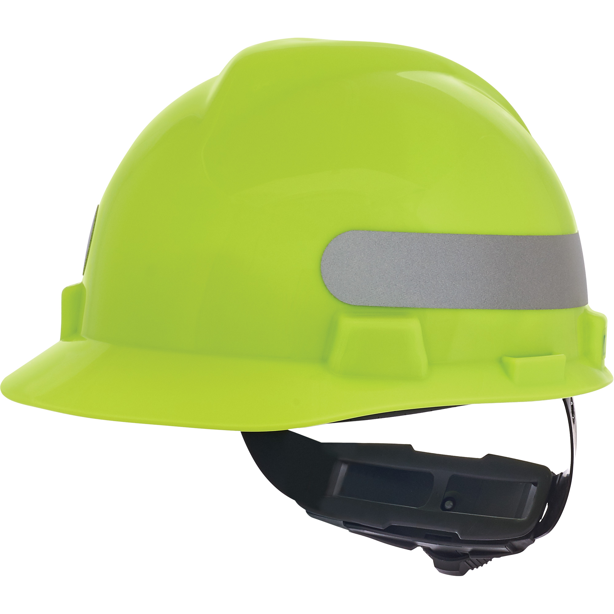 Casque de sécurité à fentes V-GardMD, Répond aux normes CSA type 1, Suspension Rochet, Non ventilé