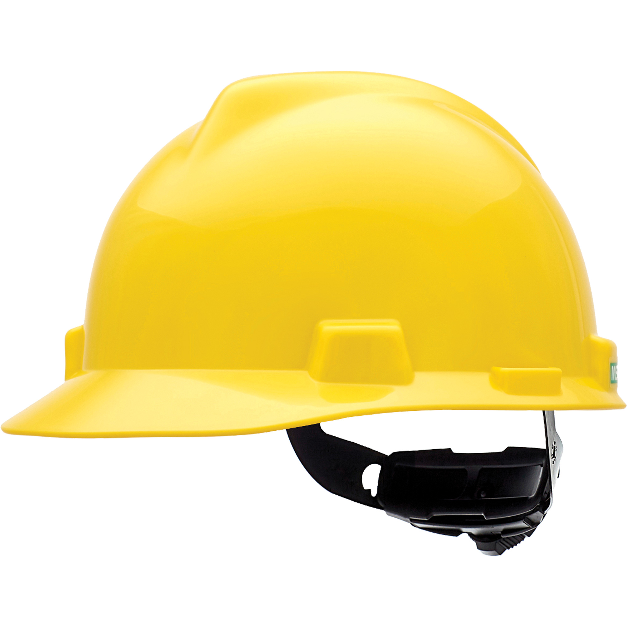 Casque de sécurité à fentes V-GardMC, Répond aux normes CSA type 1, Suspension Rochet, Non ventilé