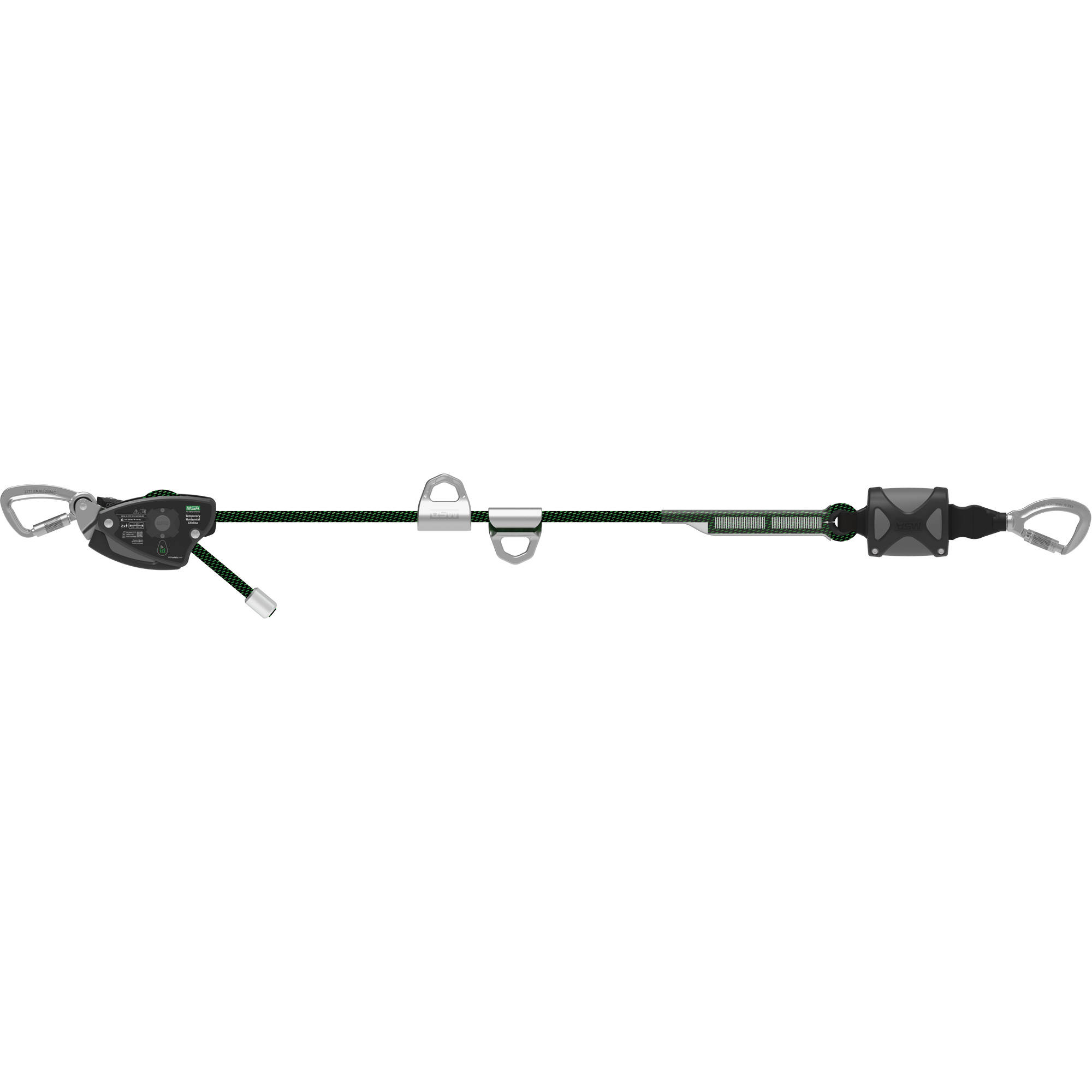 Corde de 60' pour ligne de vie temporaire horizontale, Corde d'alpinisme