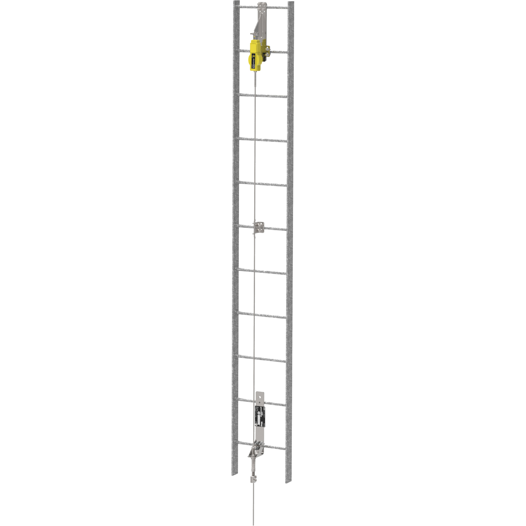 Ensemble de câbles de sécurité pour échelle verticale LatchwaysMD, Acier inoxydable