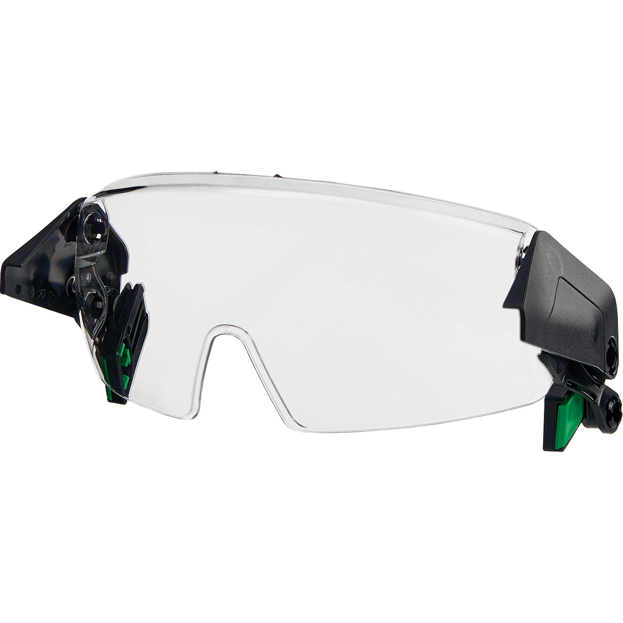 Lunettes transparentes demi-visage pour casques de sécurité V-Gard