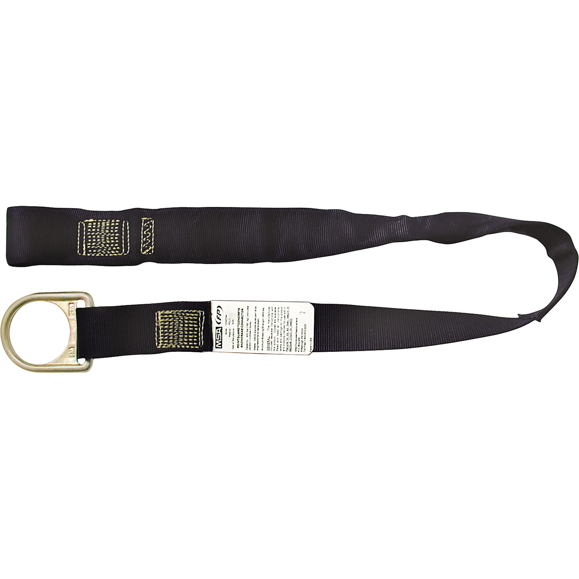 Sangles PointGuardMCpour raccord d'ancrage, Anneau en D, Usage Temporaire