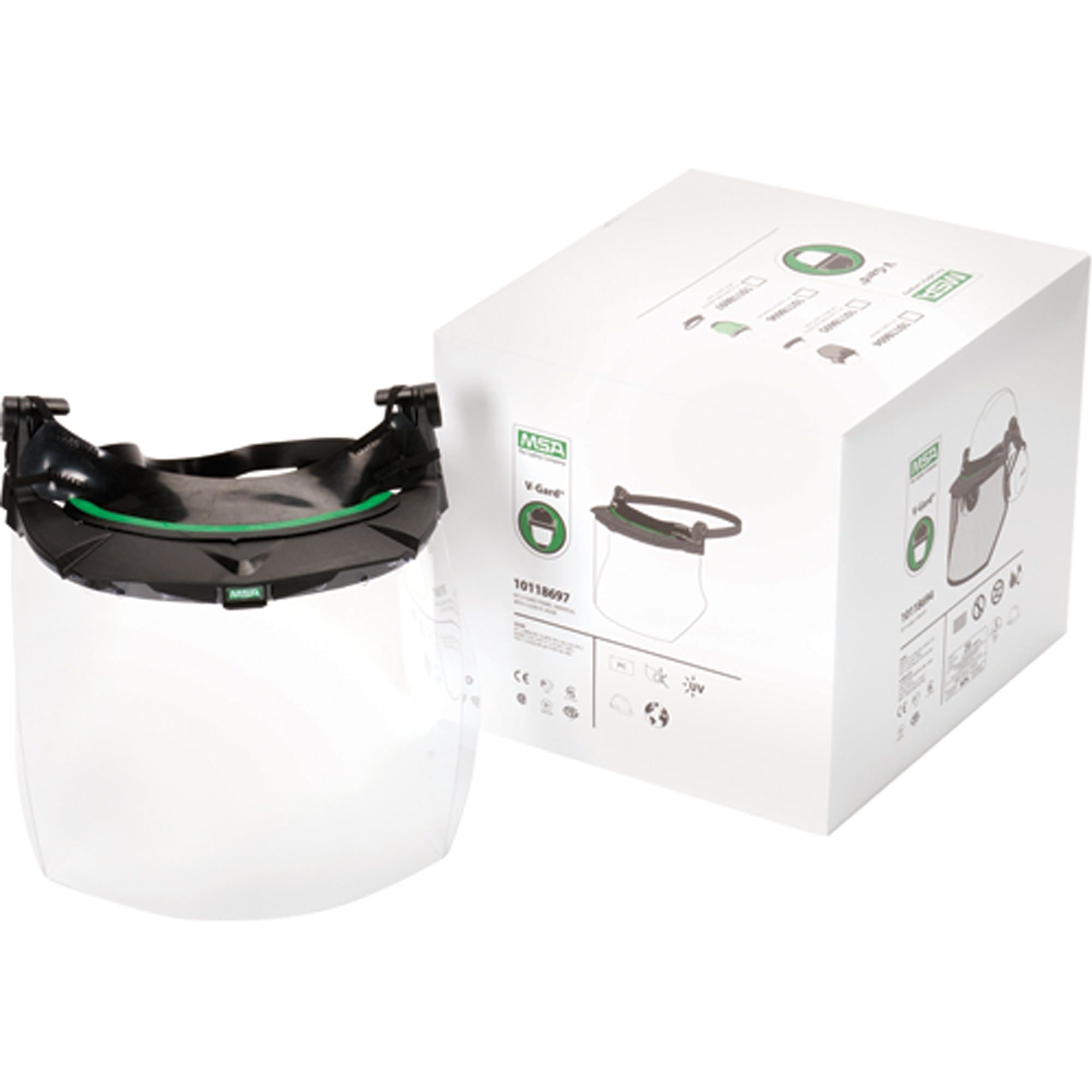 Trousses d'accessoires pour système V-GardMD sans casque, Polycarbonate