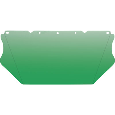 Visières V-GardMD pour les travaux généraux, Polycarbonate, Teinte Vert