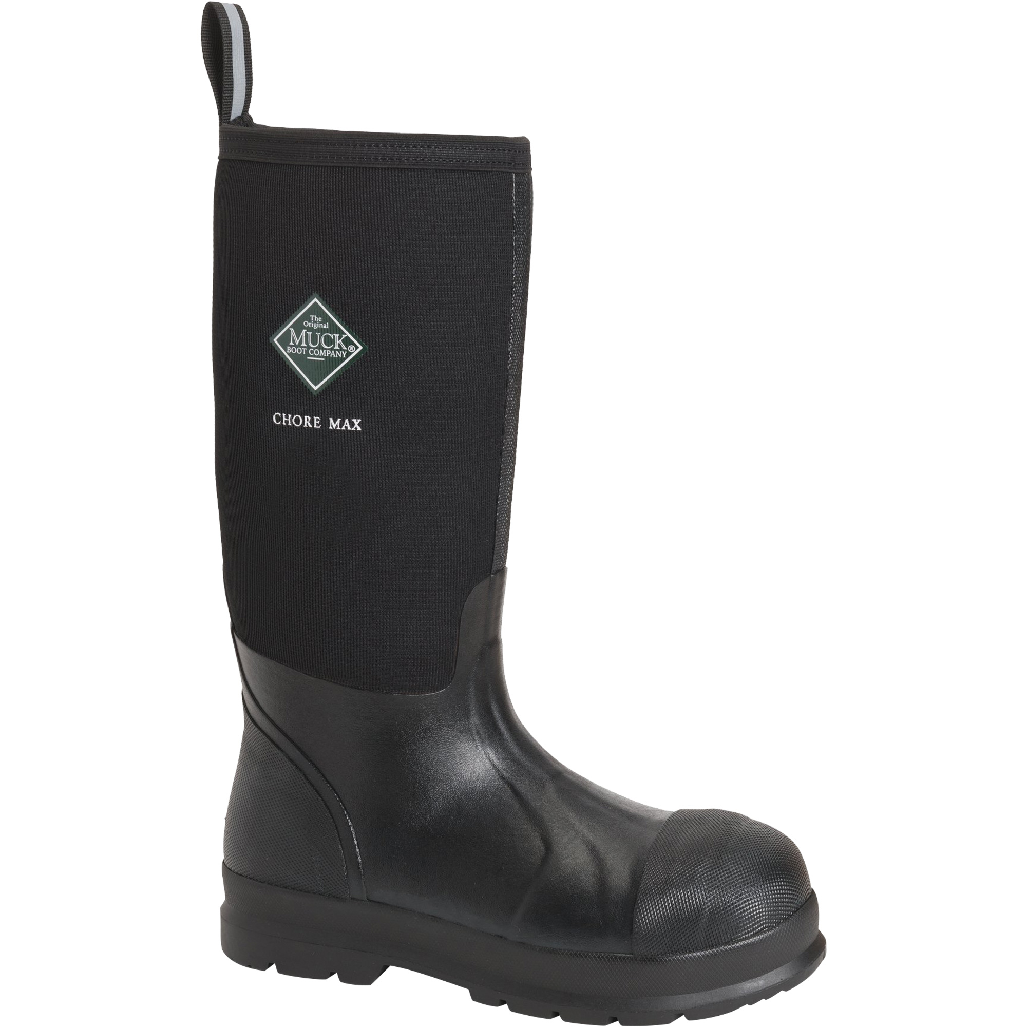 Bottes de sécurité Chore Max, Caoutchouc, Embout Composite, Pointure 12, Semelle Résistant aux perforations
