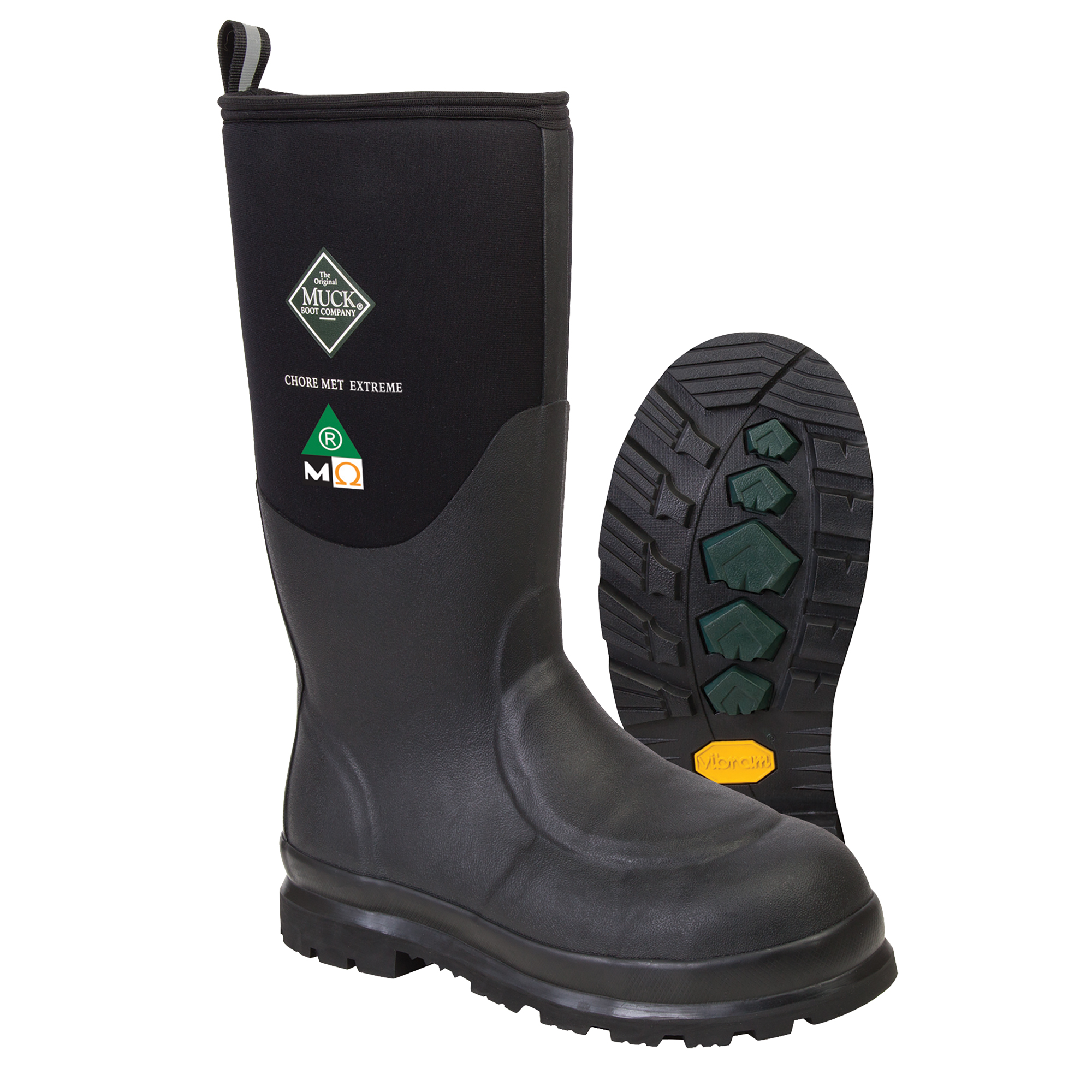 Bottes de travail Chore Met Extreme, Caoutchouc, Pointure 8, Semelle Résistant aux perforations