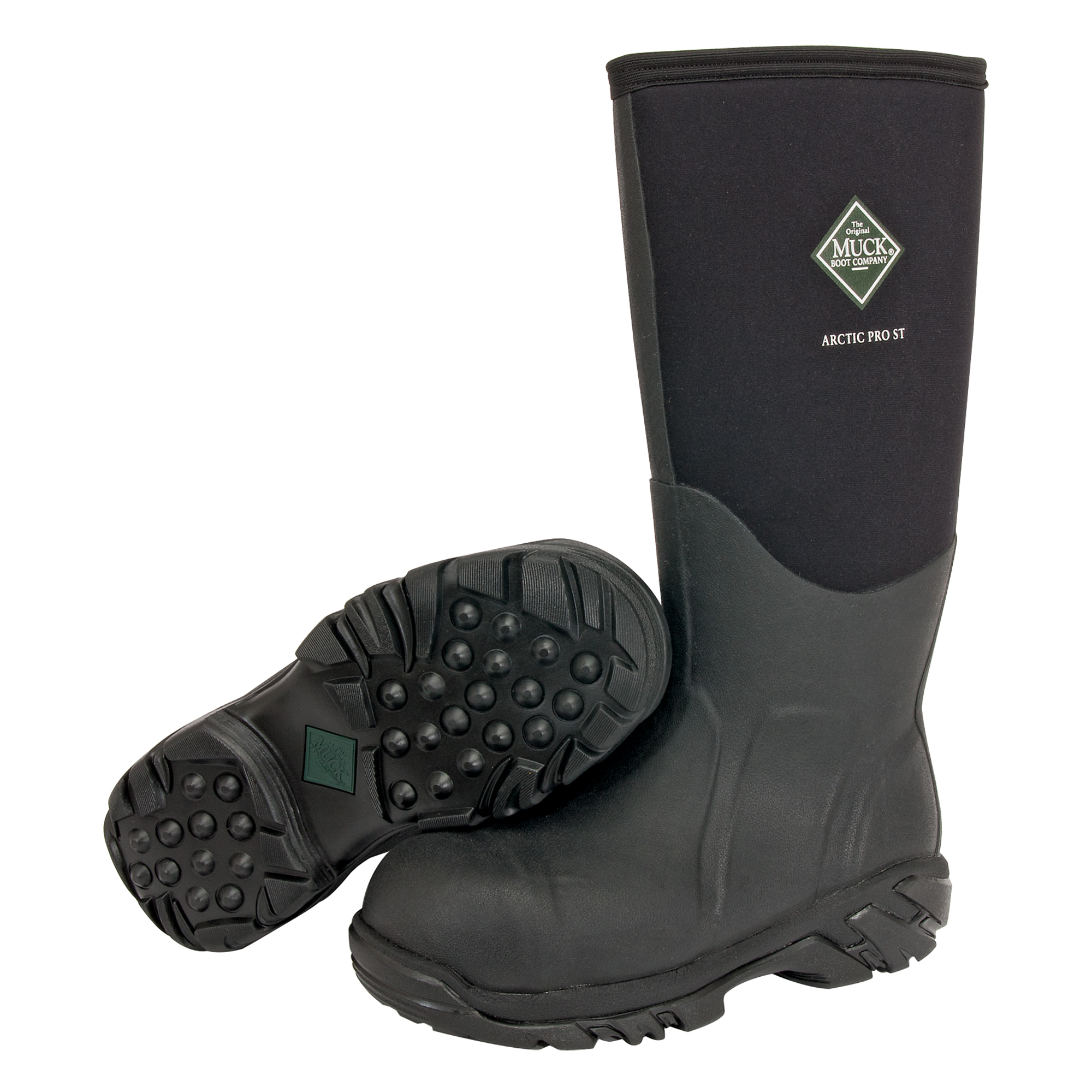 Bottes de travail pour les conditions extrêmes Arctic Pro, Caoutchouc, Embout Acier, Pointure 13, Semelle Résistant aux perforations