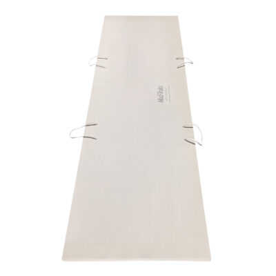 Protecteur de sol Superlite d'usage moyen, 3-3/4' x 8', Fibre de verre, Texturé, Blanc cassé