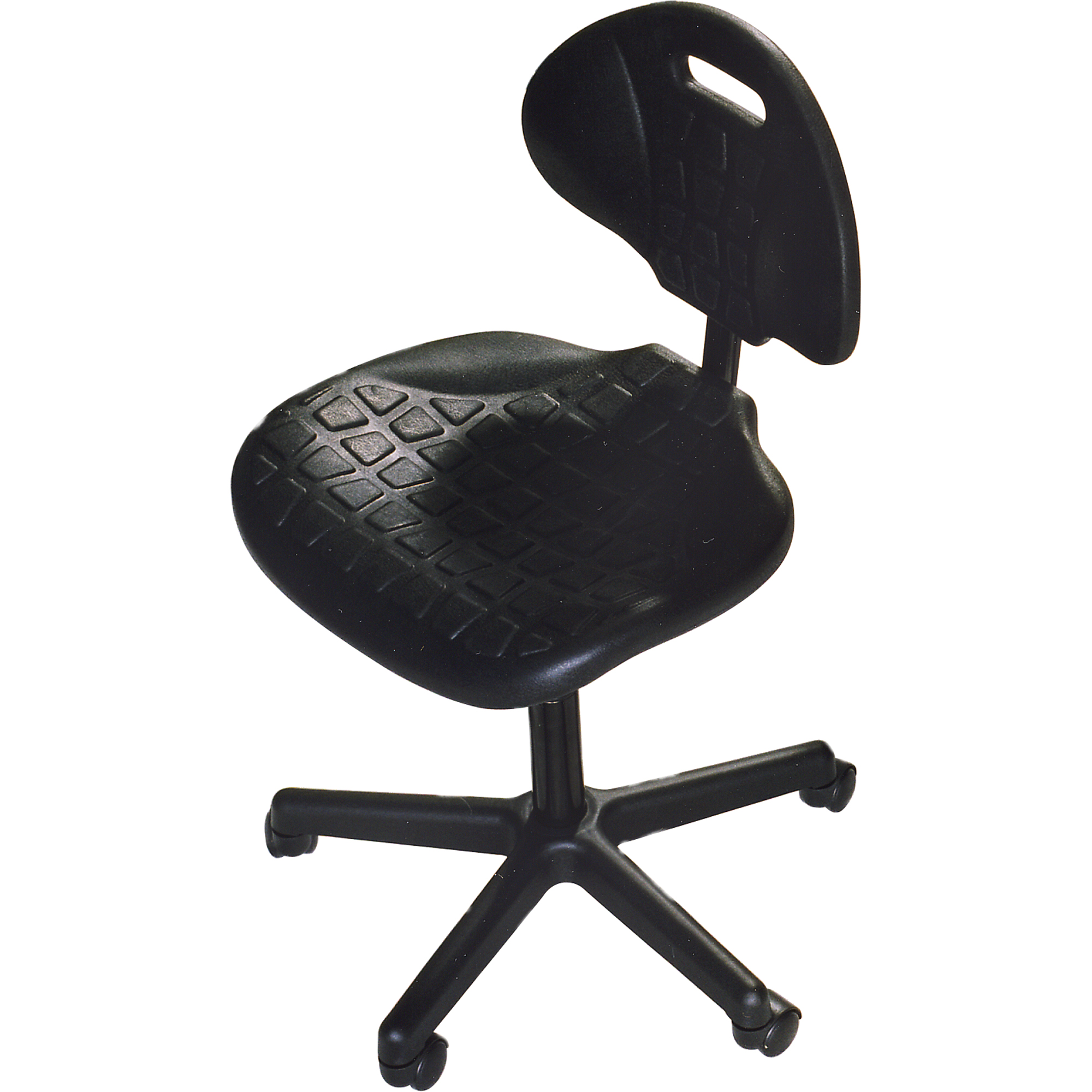 Sièges ergonomiques robustes, Polyuréthane, Noir, Capacité 250 lb