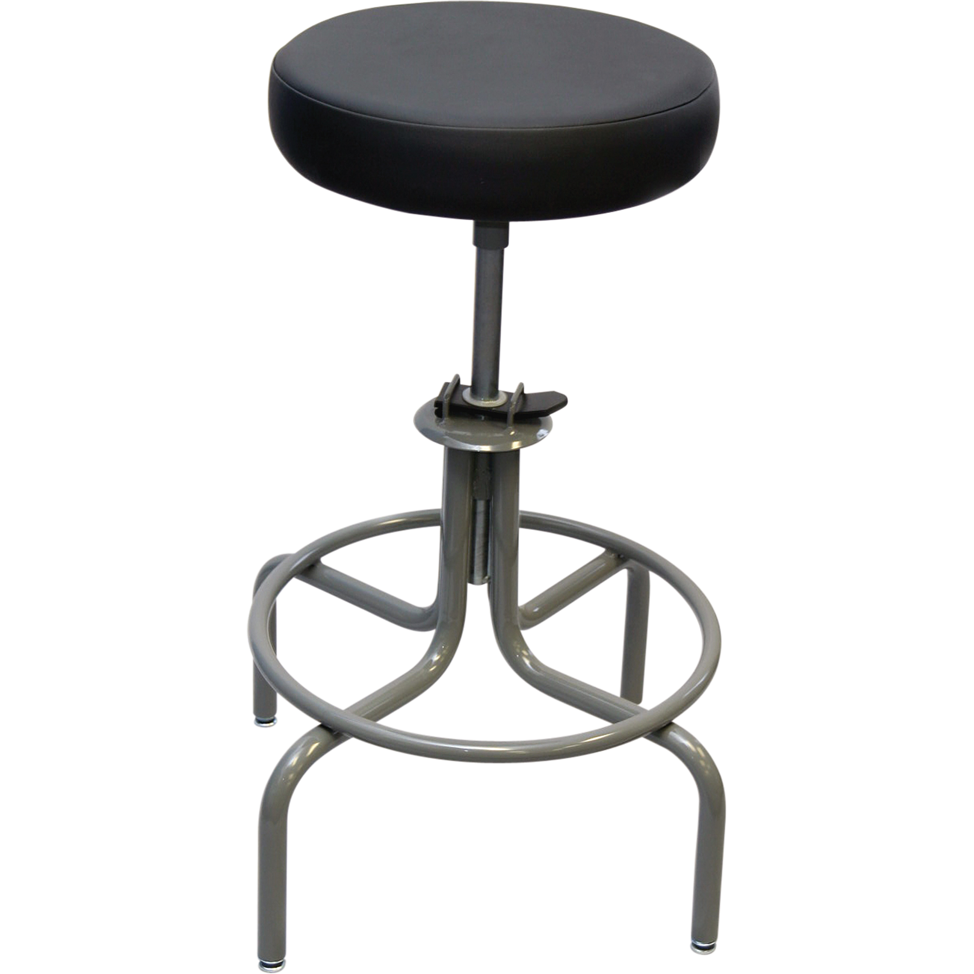 Tabouret de série 600, Stationnaire, Ajustable, , Vinyle Siège, Noir