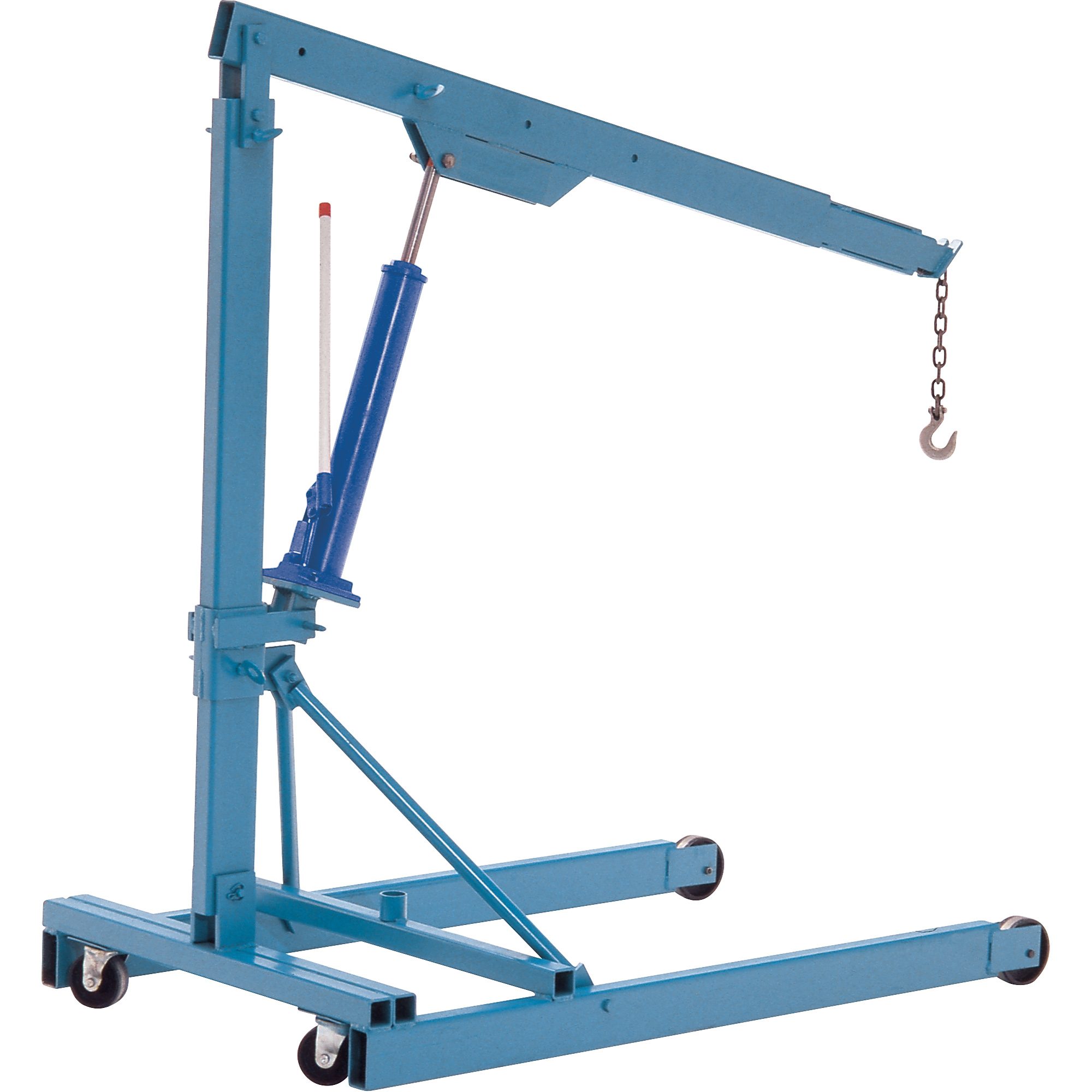 Grues Portatives, Levée 8', 1000 lb (0,5 tonne), 70-1/2" bras, 69-1/4" ha