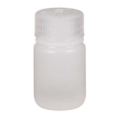 Bouteilles à large ouverture, Ronde, 1 oz, Plastique