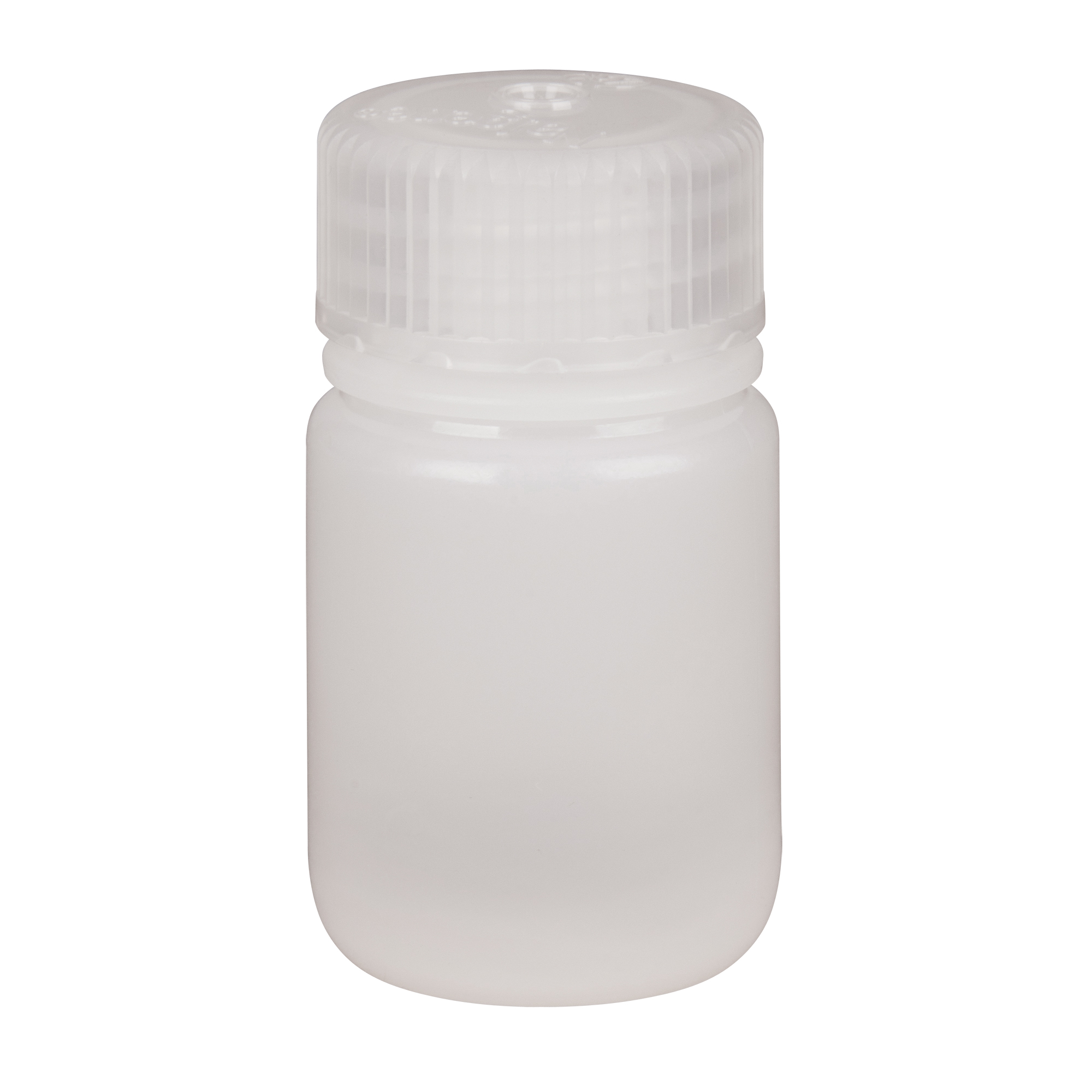 Bouteilles à large ouverture, Ronde, 1 oz, Plastique