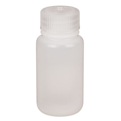 Bouteilles à large ouverture, Ronde, 2 oz, Plastique