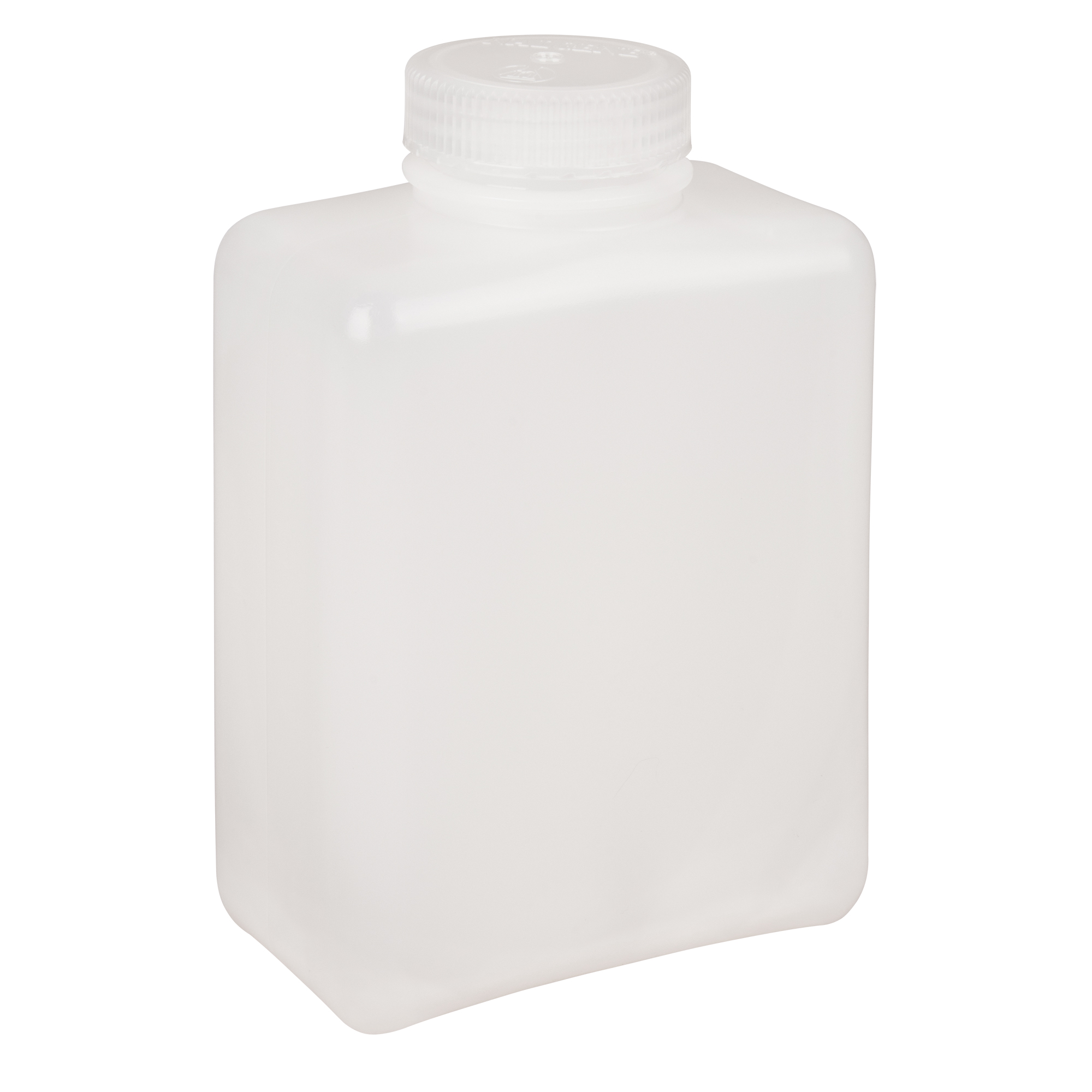Bouteilles peu encombrantes à prise facile, Rectangulaire, 32 oz, Plastique