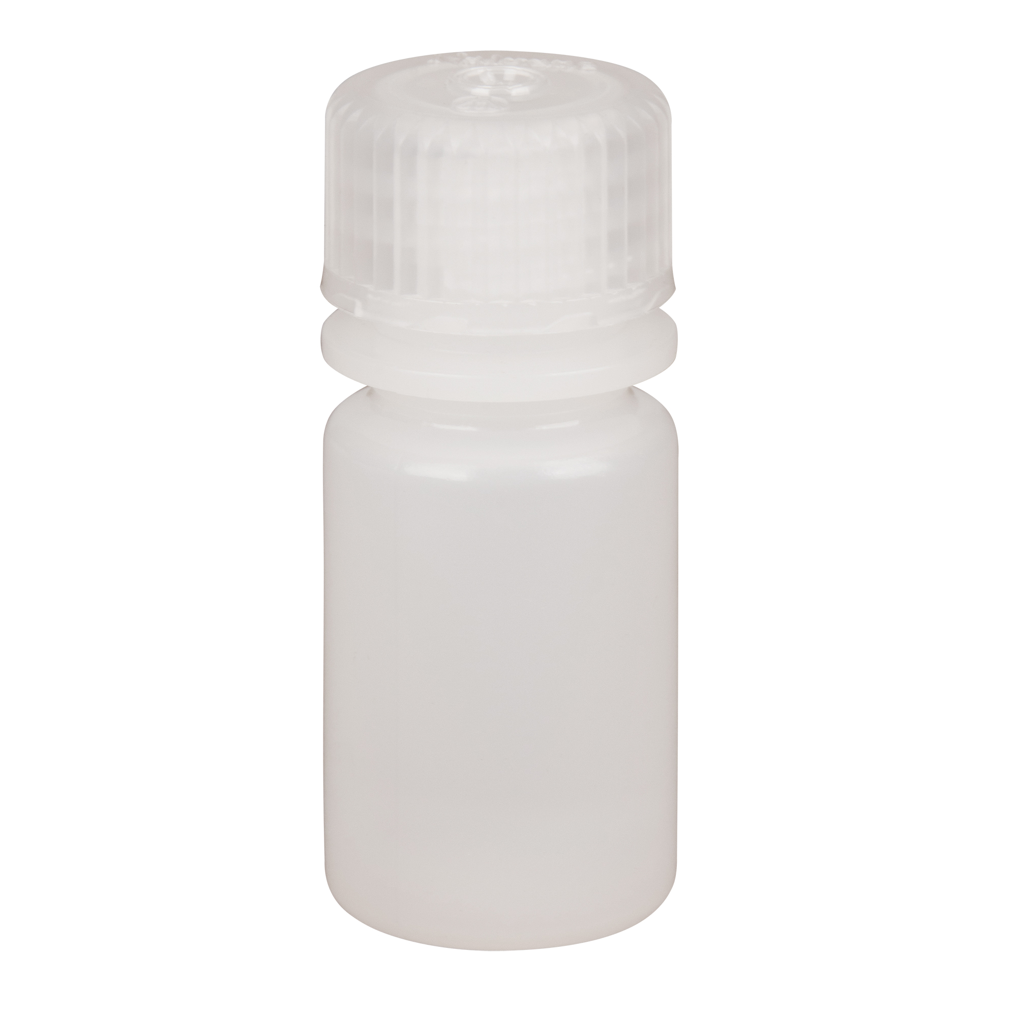 Bouteilles rondes à ouverture étroite, Ronde, 1/2 oz, Plastique