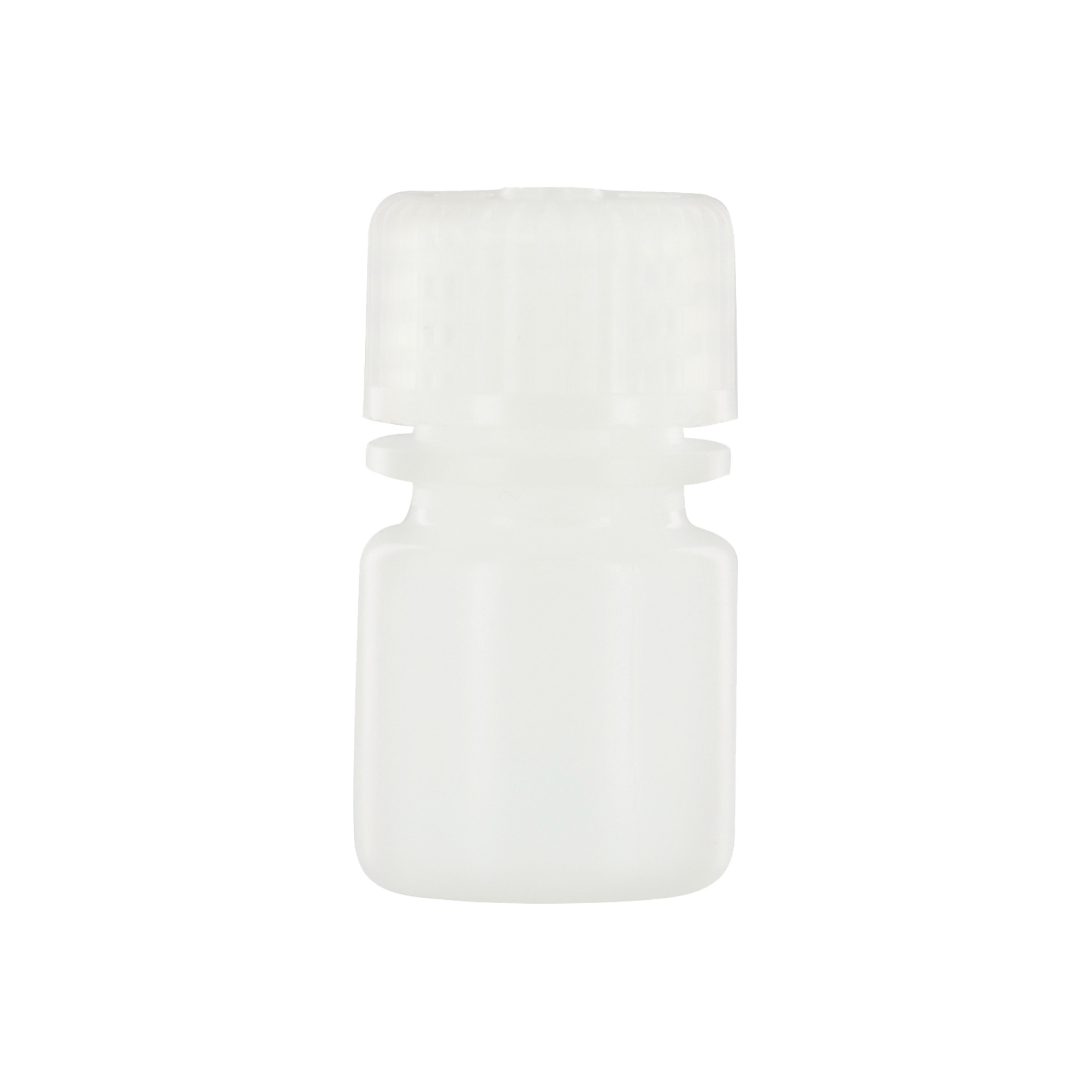 Bouteilles rondes à ouverture étroite, Ronde, 1/4 oz, Plastique