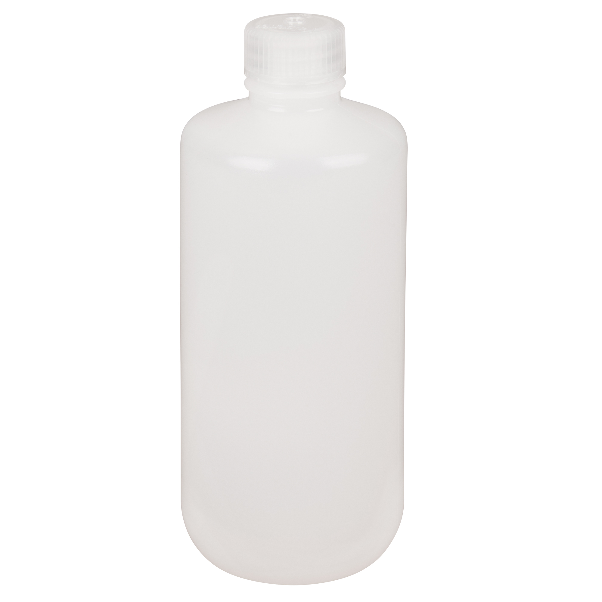 Bouteilles rondes à ouverture étroite, Ronde, 16 oz, Plastique