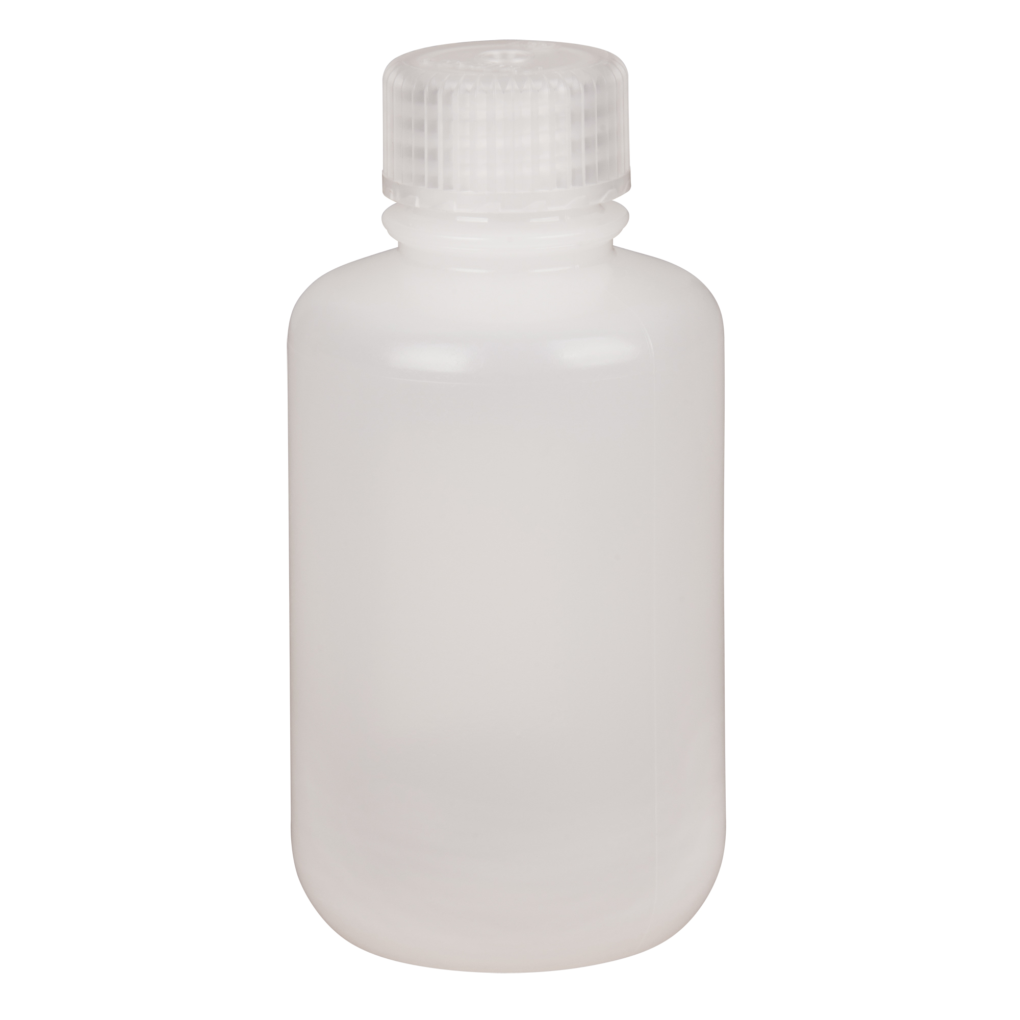 Bouteilles rondes à ouverture étroite, Ronde, 4 oz, Plastique