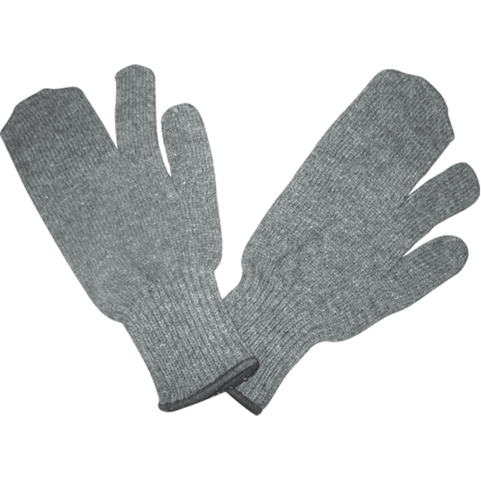 Doublure pour gant à trois doigts, Coton, Grand