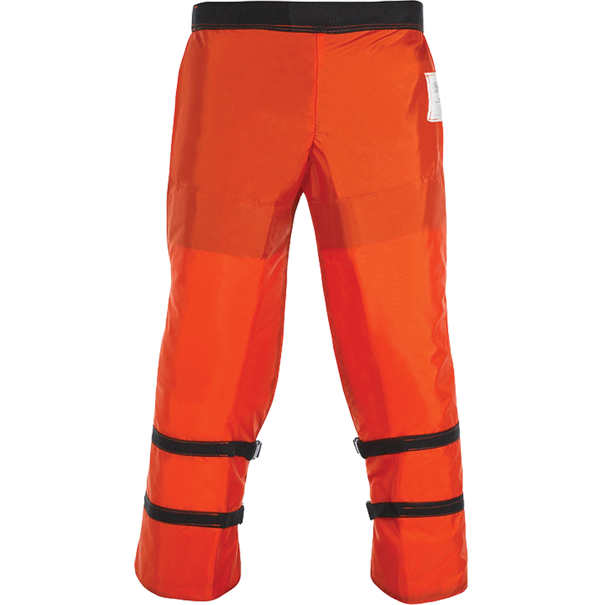 Jambières-tablier pour travaux forestiers, 29" lo, Orange, Nylon 400 Denier