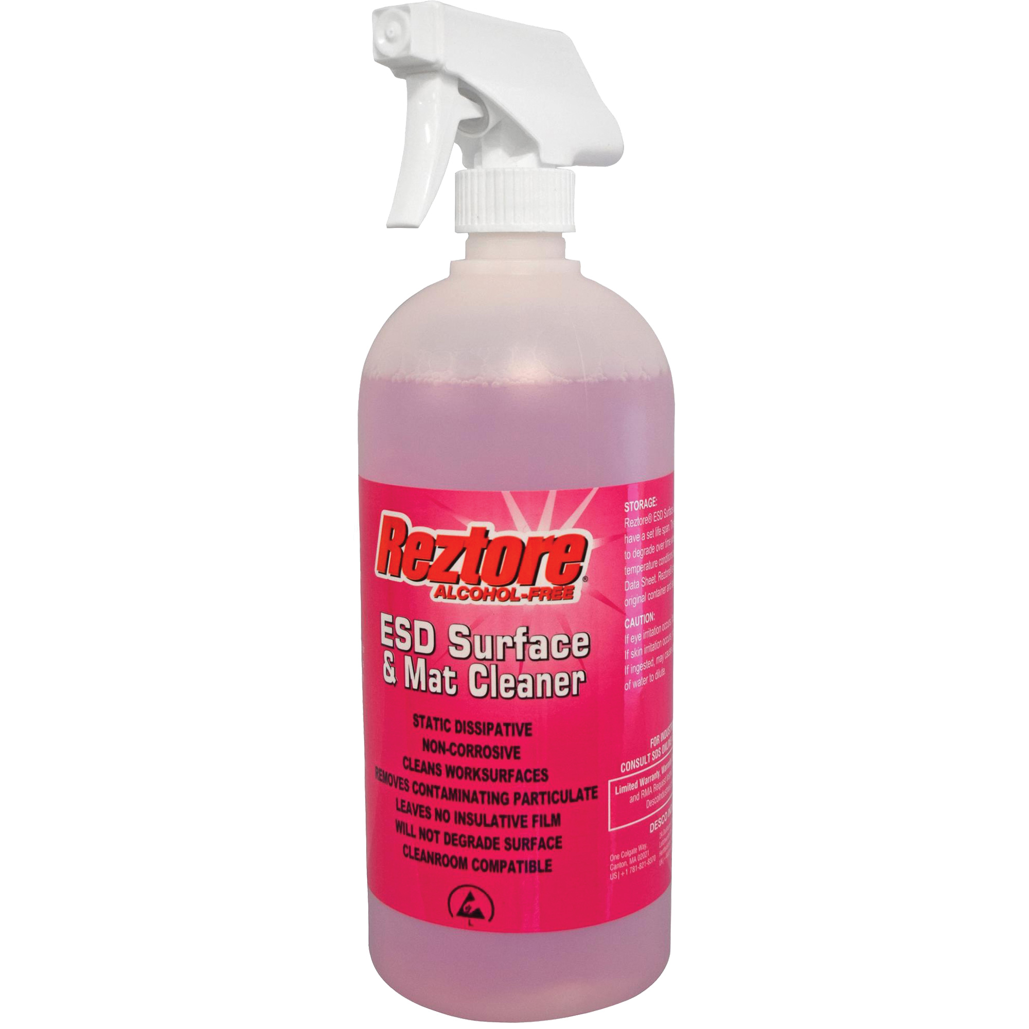 Nettoyant de surfaces et tapis ESD ReztoreMD