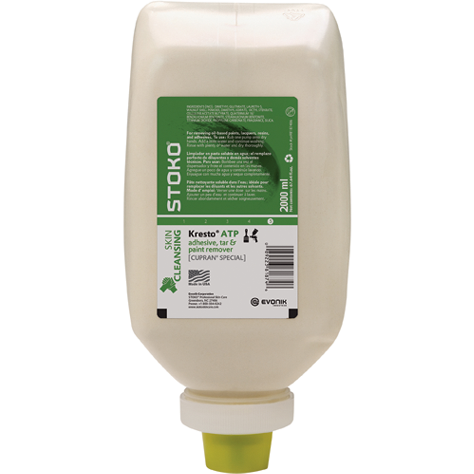 Nettoyant surpuissant pour les mains KrestoMD ATP, Pâte, 2 L, Recharge, Parfumé