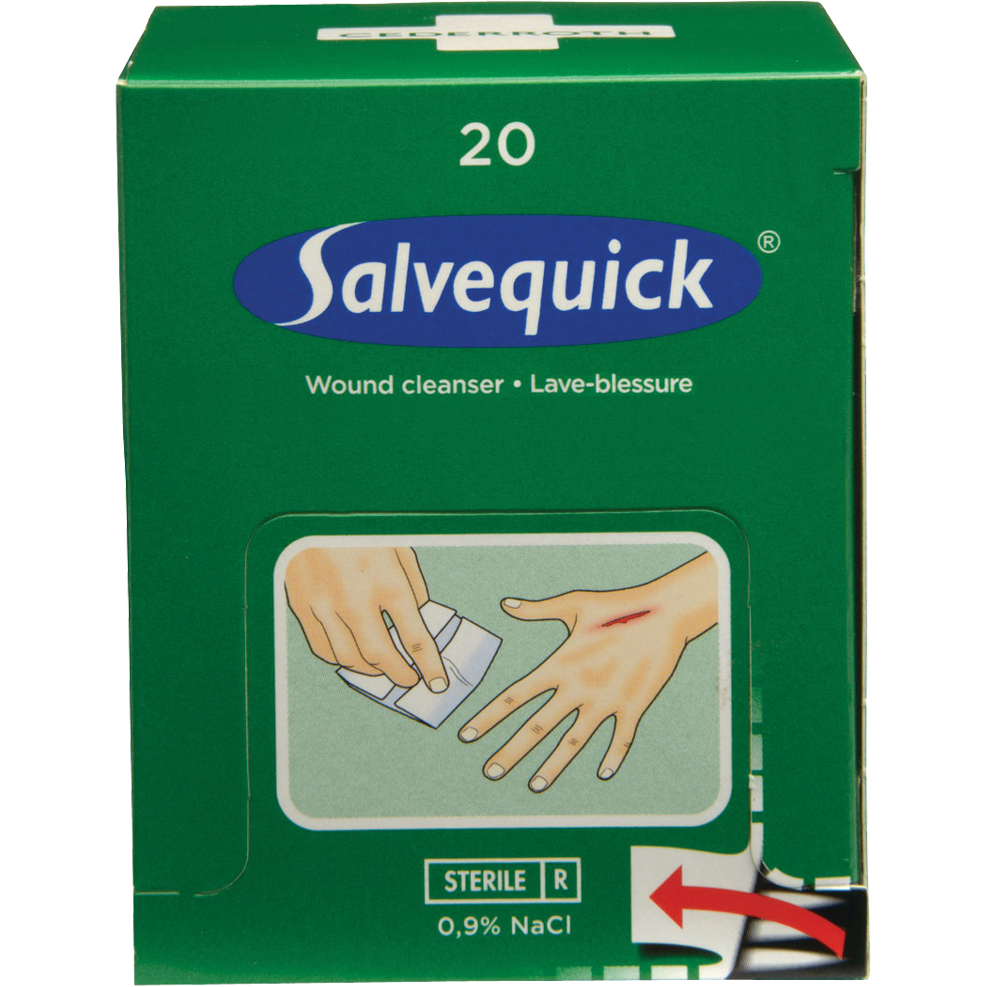 Nettoyeurs de plaies Savett, Serviette, Antiseptique