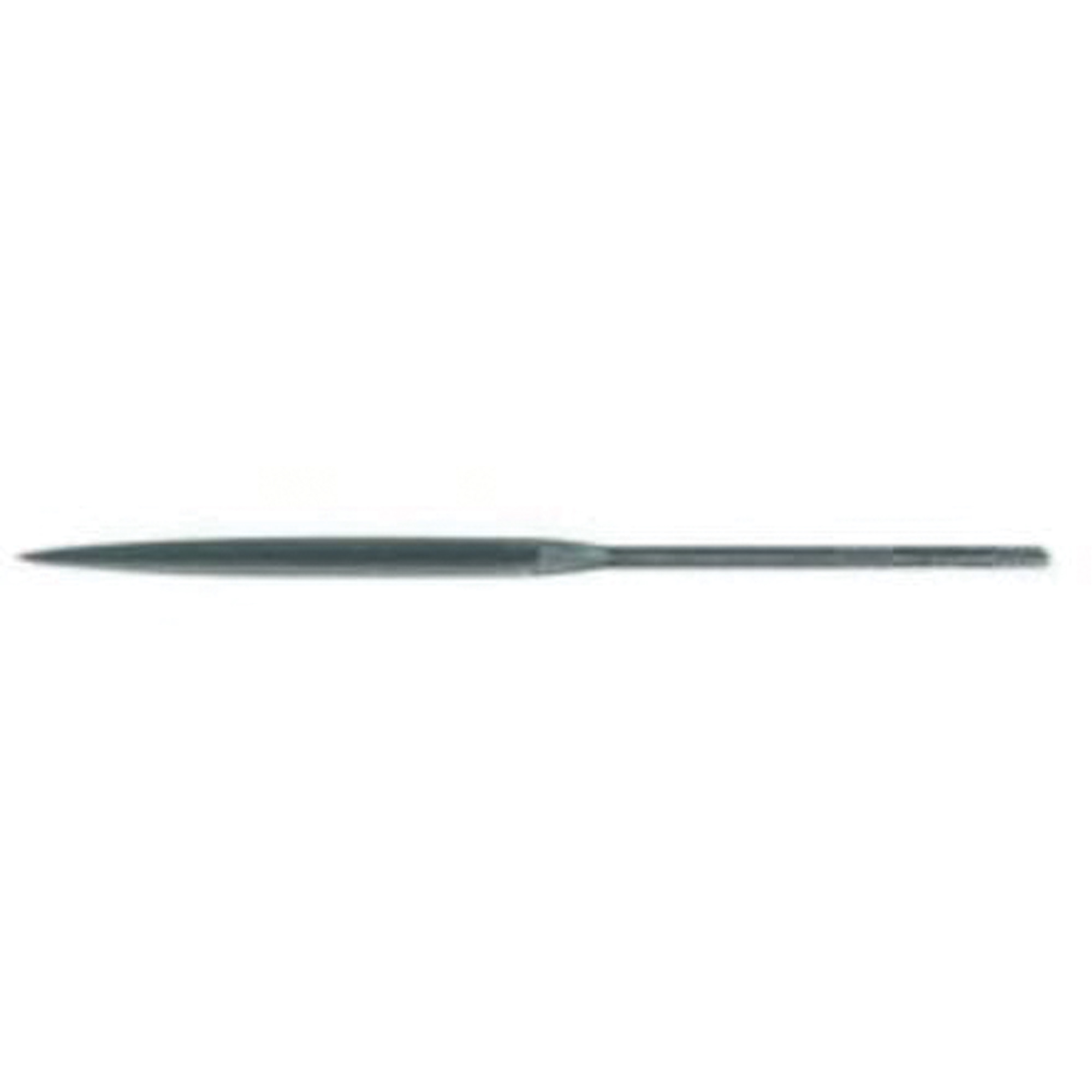 Lime aiguille #0, Demi-ronde, 4"