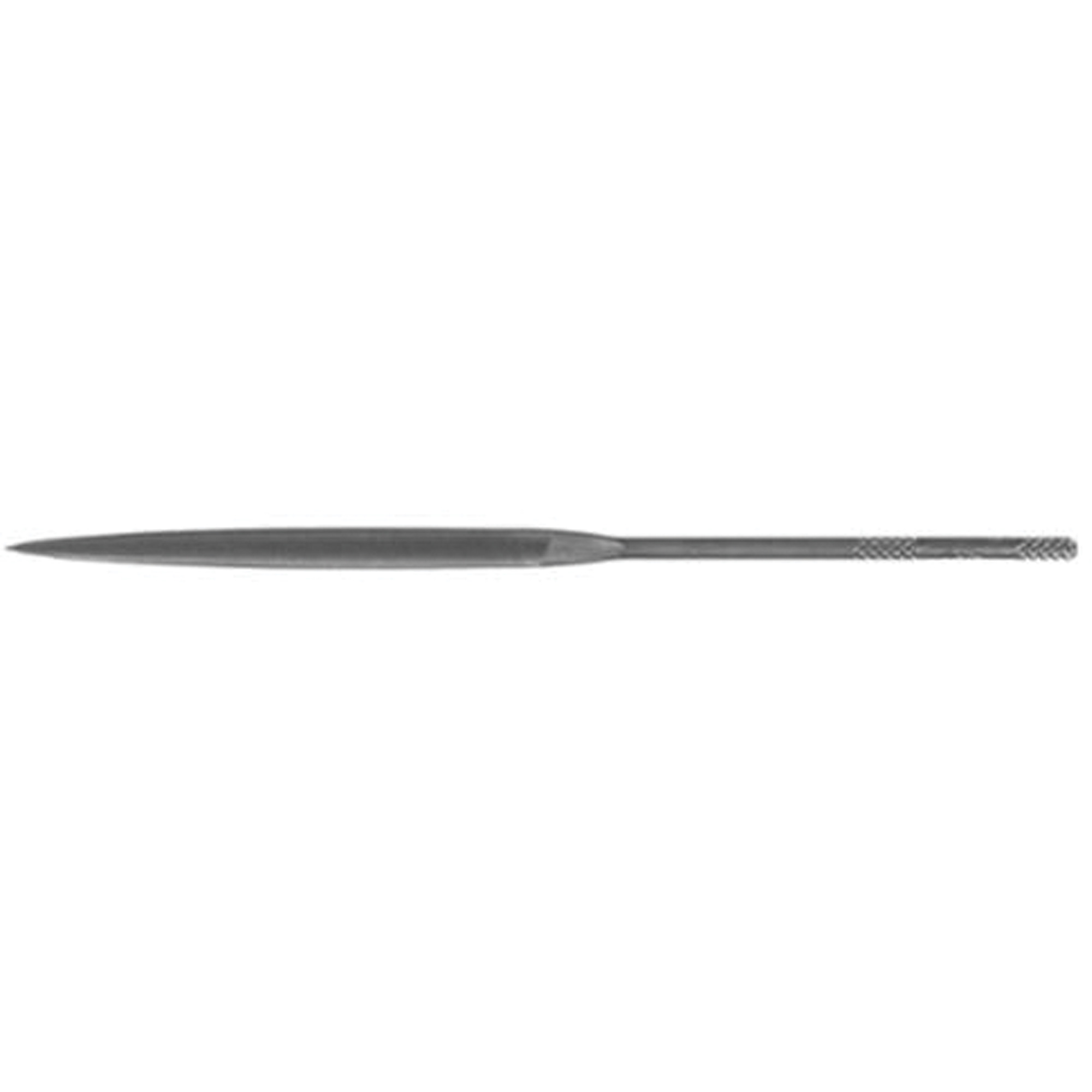 Lime aiguille #2, Demi-ronde, 4"