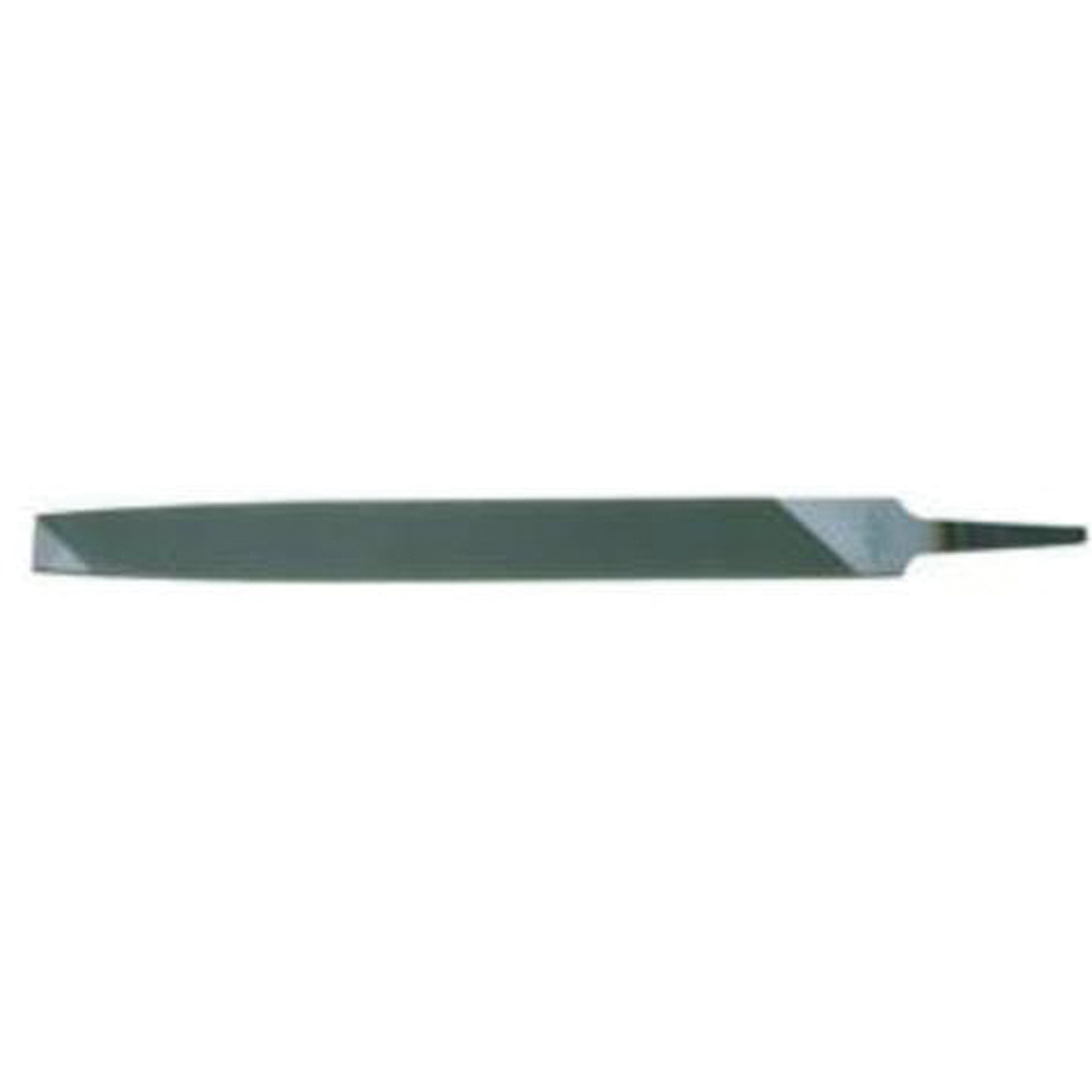 Lime de tour à angle prononcé, Plat, 10", Bâtarde