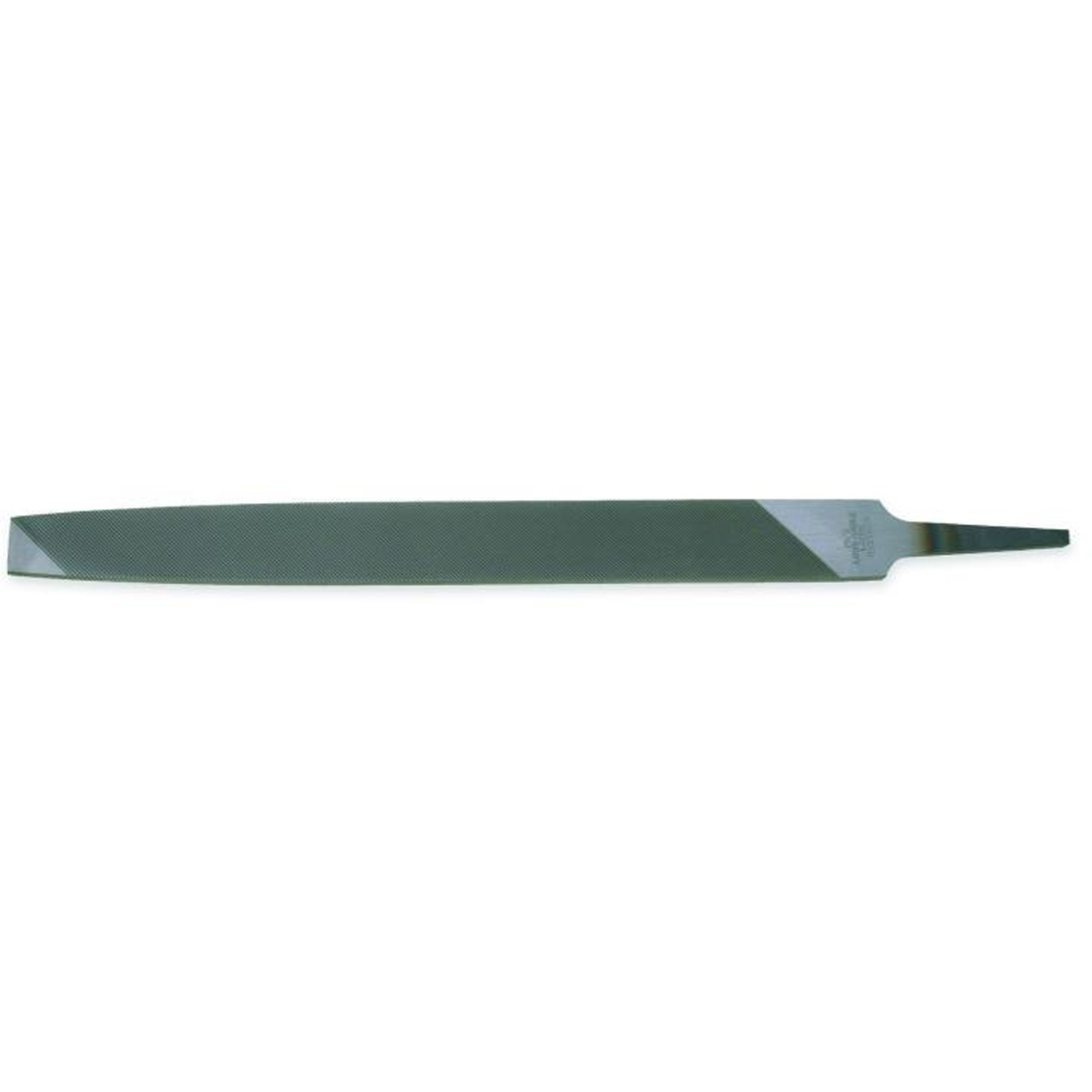 Lime de tour à angle prononcé, Plat, 12", Bâtarde