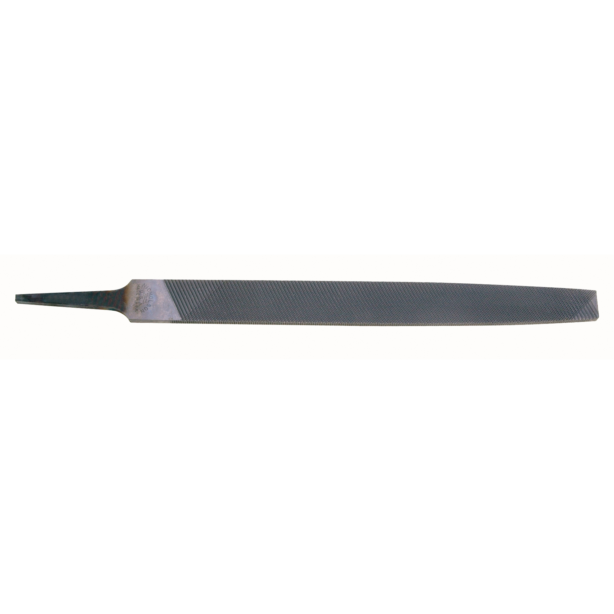 Limes pour aluminium - Plate de type A, Plat, 10", Double