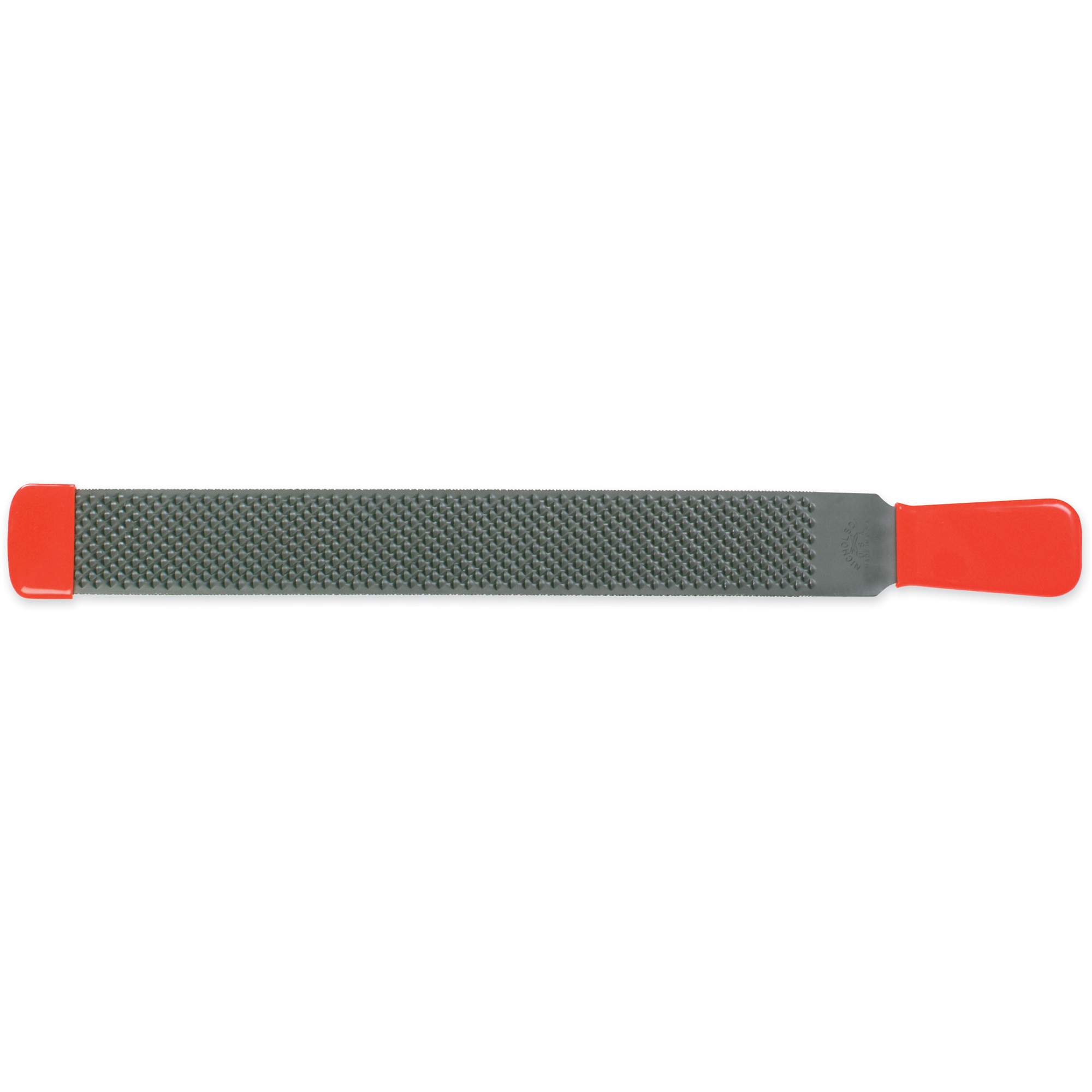 Râpe et lime pratique pour ferblantier avec poignée coussinée, Rectangulaire, 17-1/10", Demi-douce