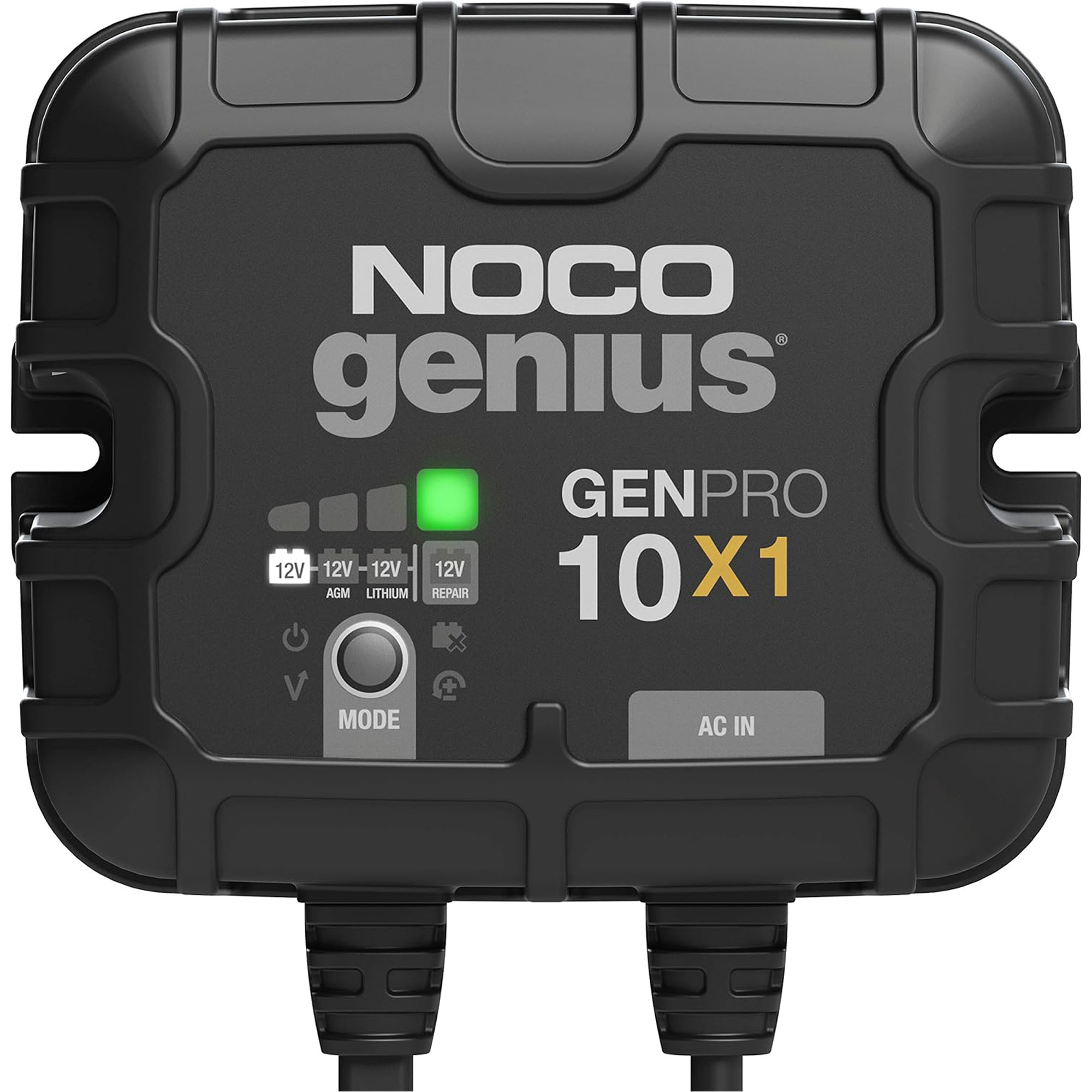 Chargeur de batterie embarqué à 1 sortie de 10 ampères GenPro10X1 GeniusMD