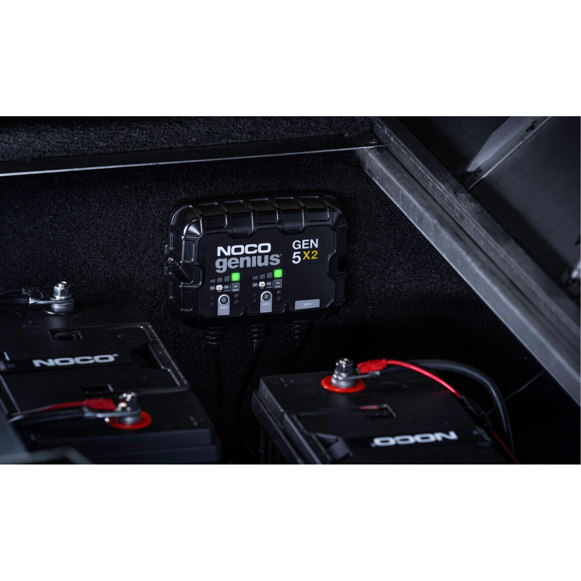 Chargeur de batterie embarqué à 2 sorties de 10 ampères Gen5X2 GeniusMD – Image 2