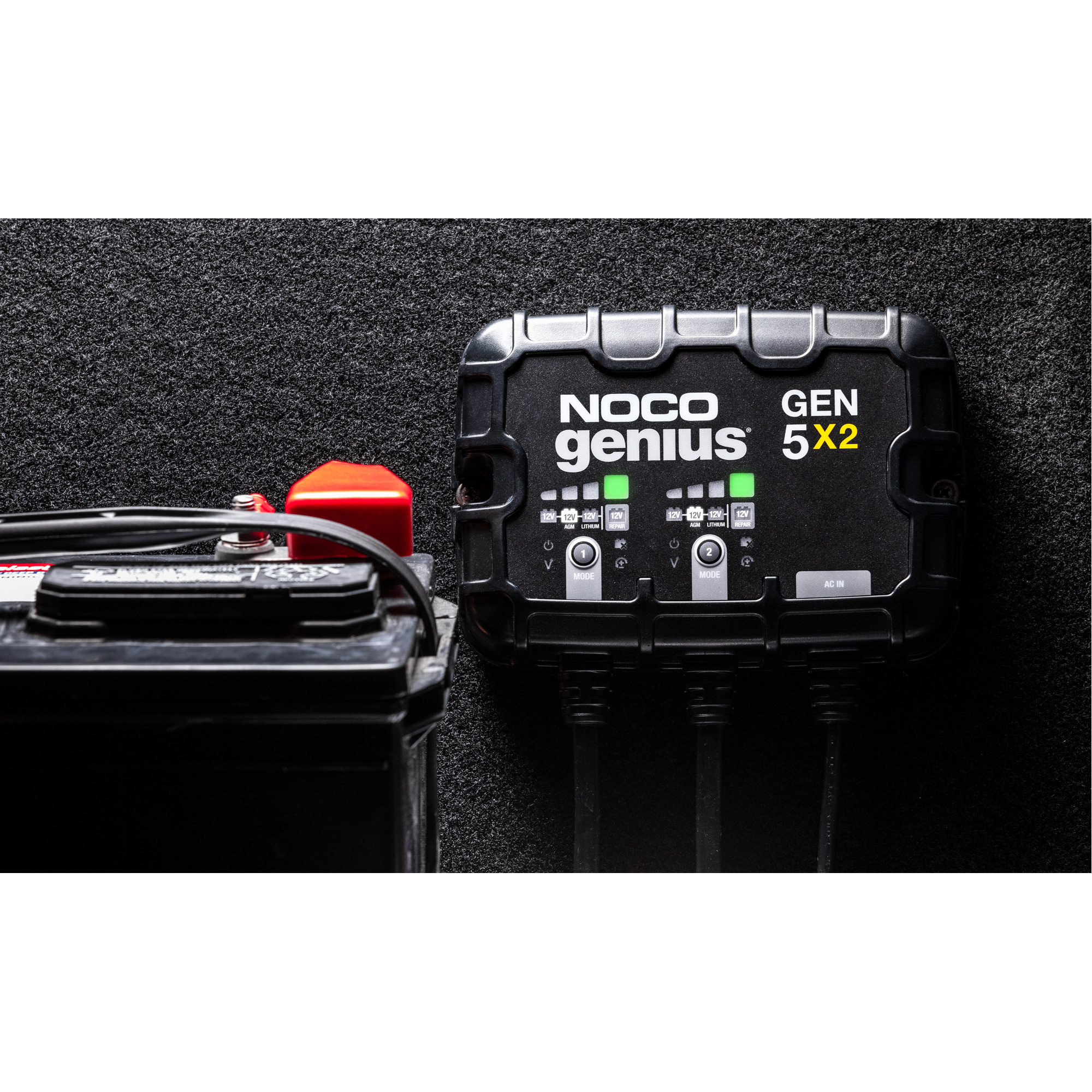 Chargeur de batterie embarqué à 2 sorties de 10 ampères Gen5X2 GeniusMD – Image 4